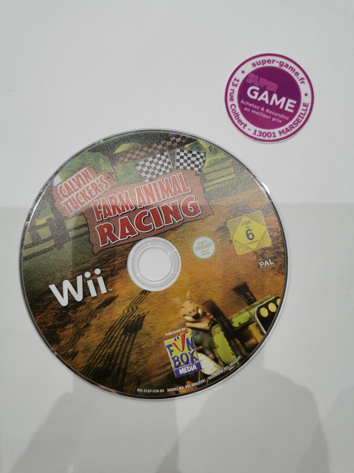 CALVIN TUCKERS'S FARM ANIMAL RACING - Wii  #85