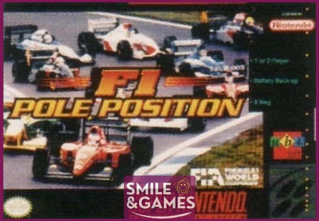 F1 POLE POSITION - (SANS BOITE) - SNES