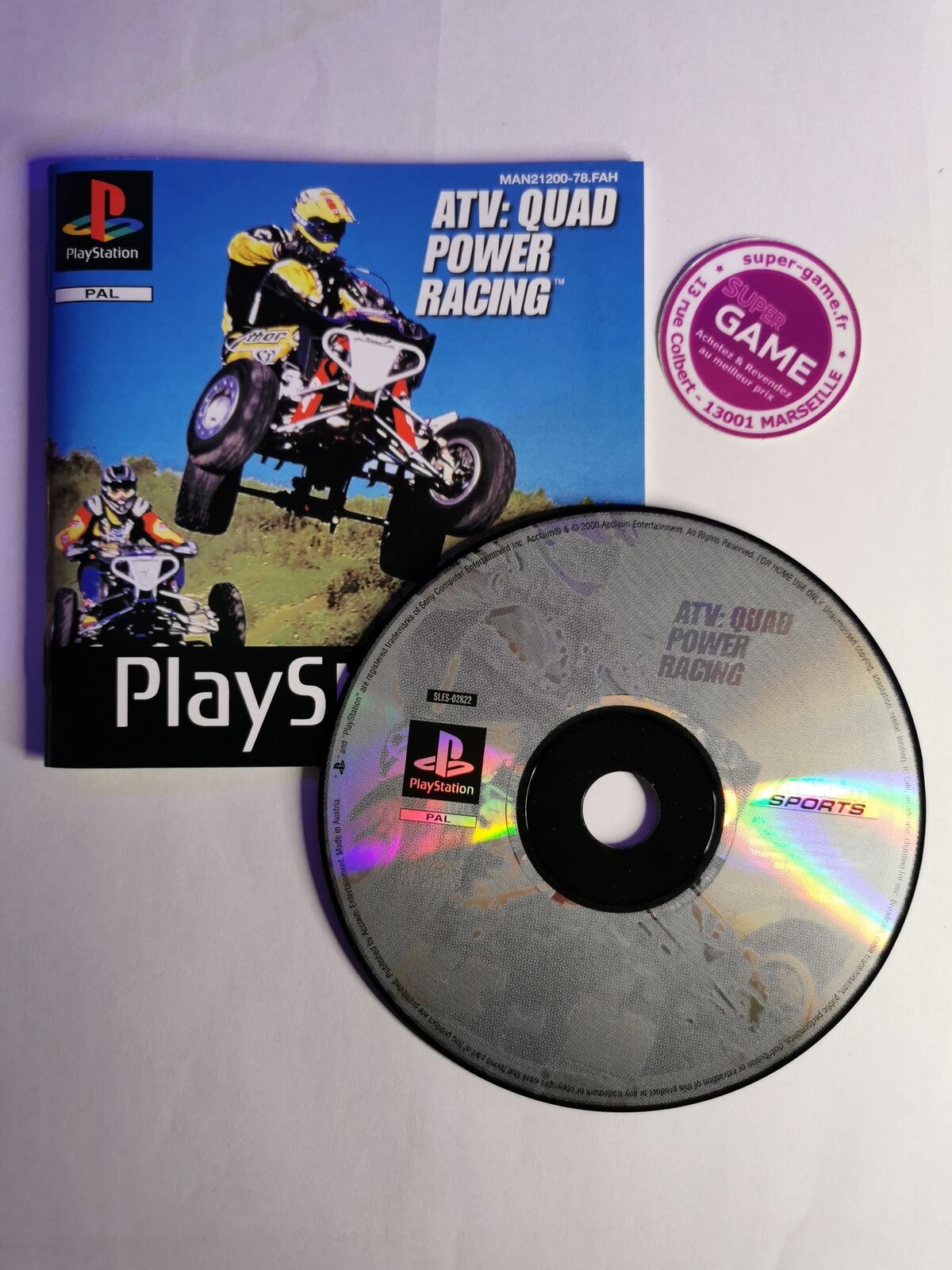 ATV: QUAD POWER RACING - PS1  #490