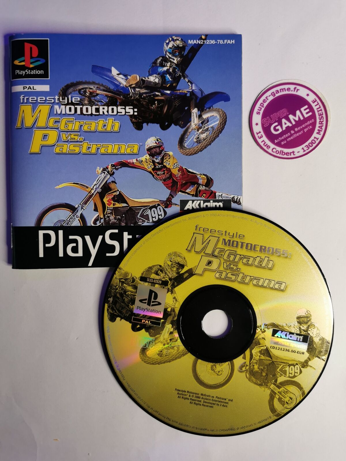 FREESTYLE MOTOCROSS: MCGRATH VS PASTRANA - PS1  #560