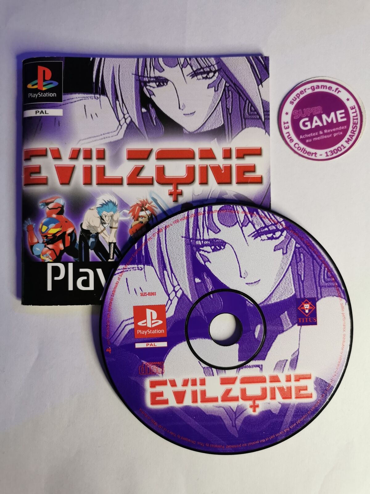 EVIL ZONE - PS1  #543