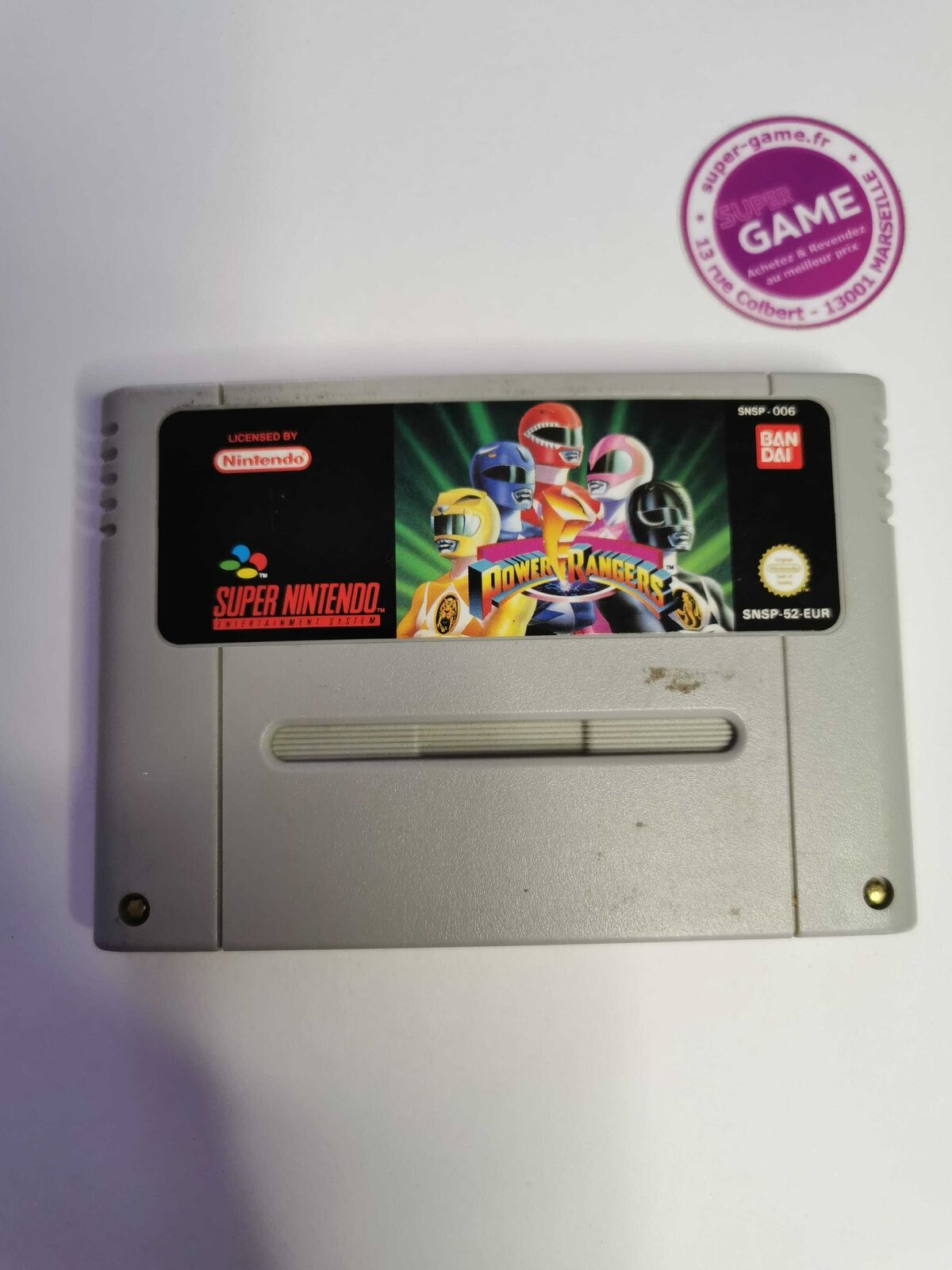 POWER RANGERS  - SNES  #900