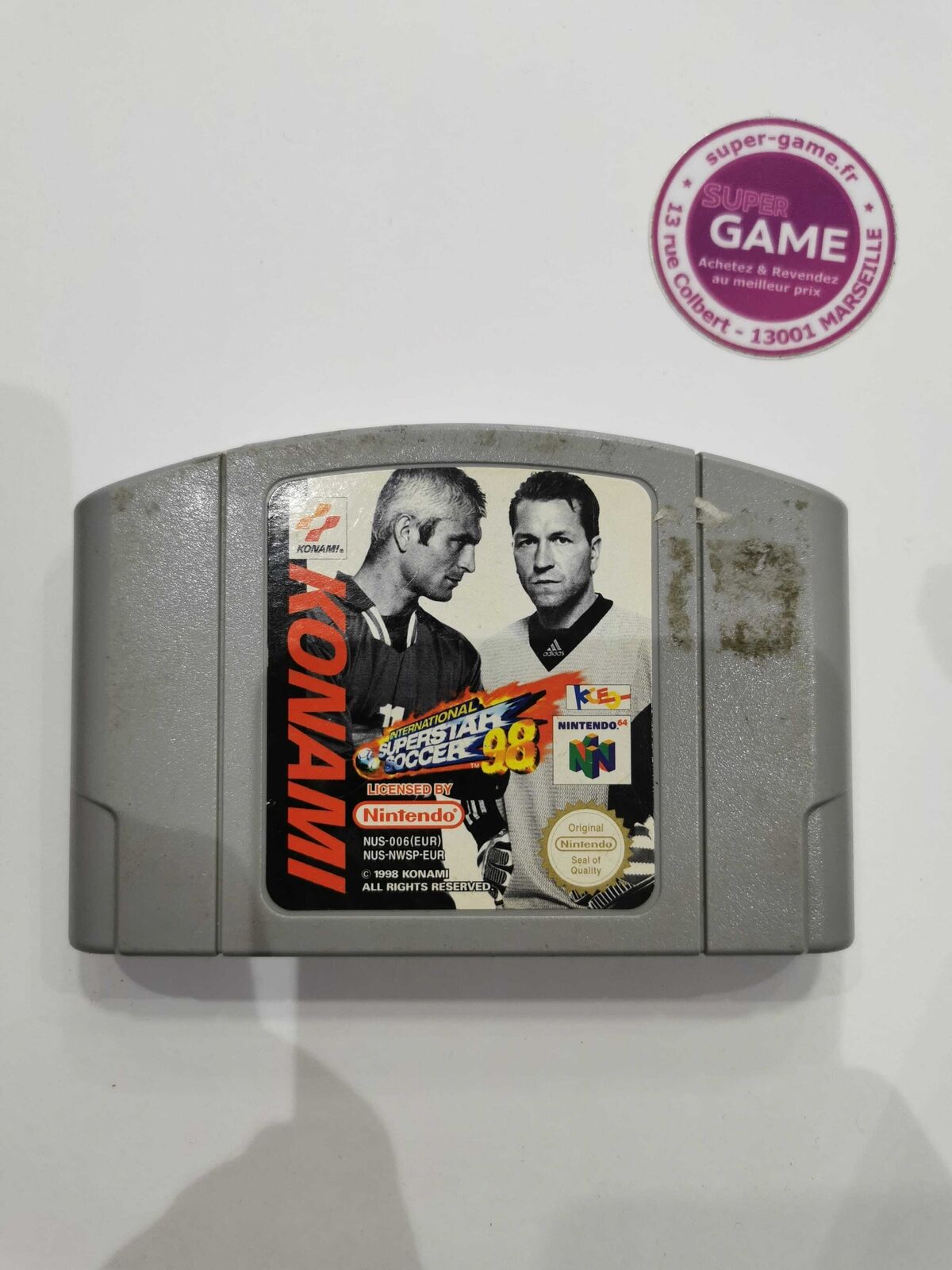 INTERNATIONAL SUPER SOCCER 98 - N64  #739