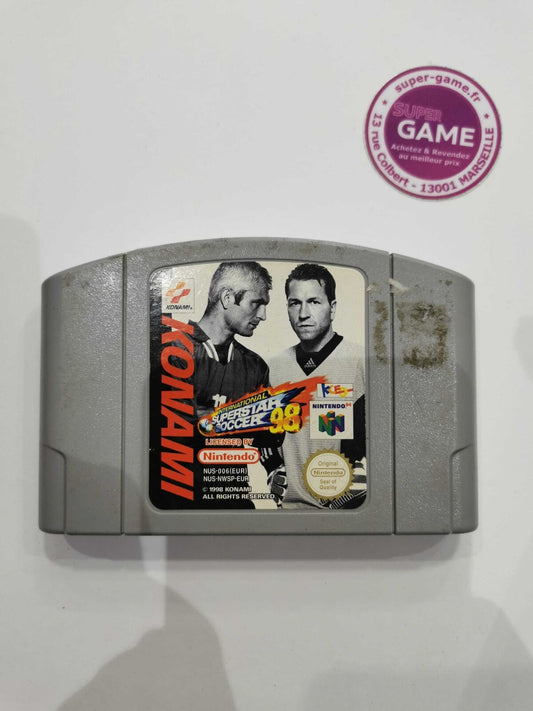 INTERNATIONAL SUPER SOCCER 98 - N64  #739