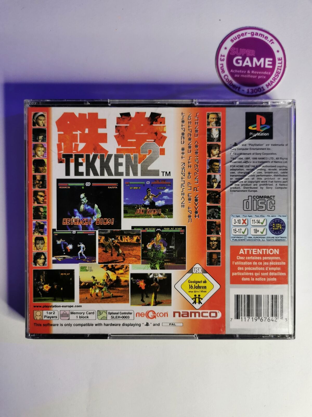 TEKKEN 2 - PS1  #648