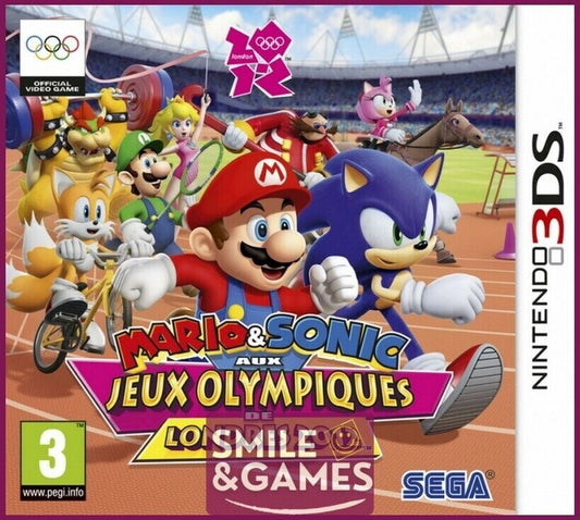 MARIO & SONIC AUX JEUX OLYMPIQUES DE LONDRES 2012 - 3DS