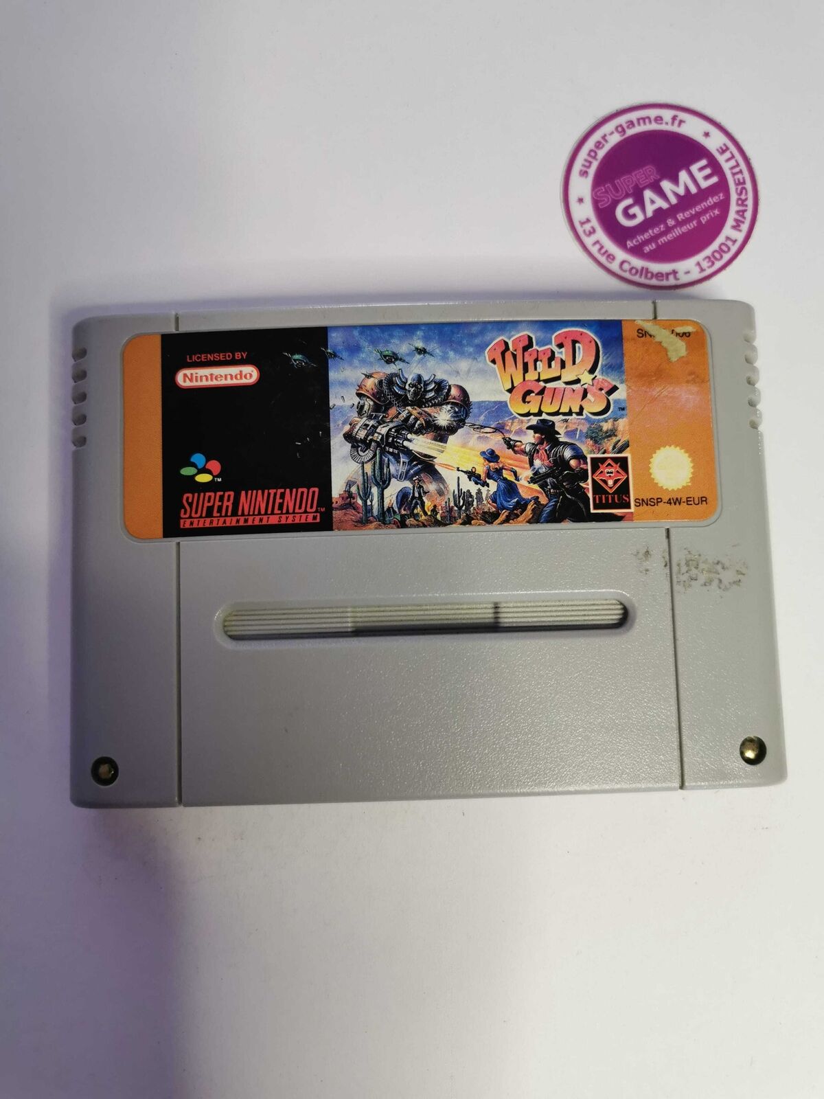 WILD GUNS - SNES  #957