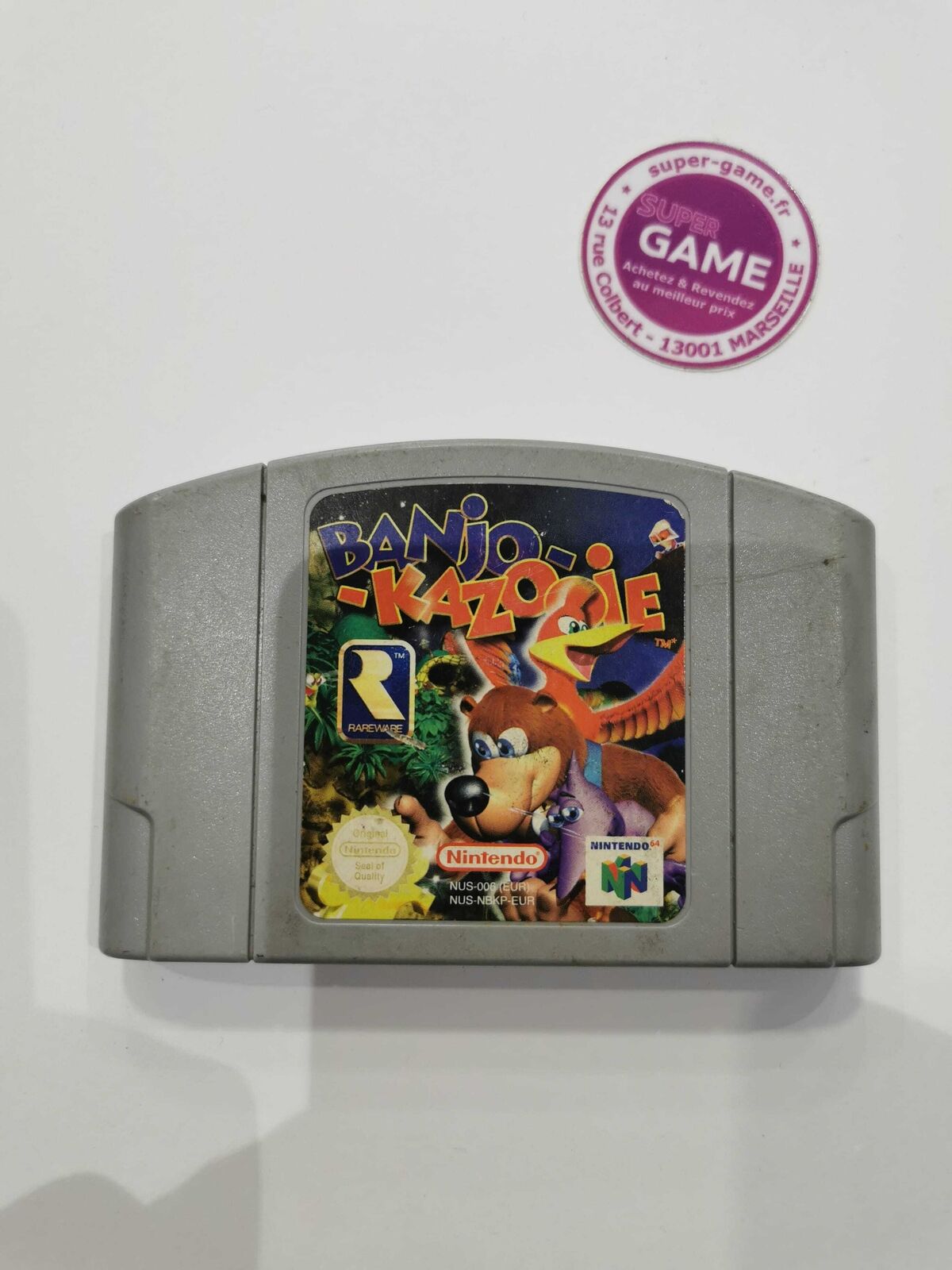 BANJO & KAZOOIE - N64  #698