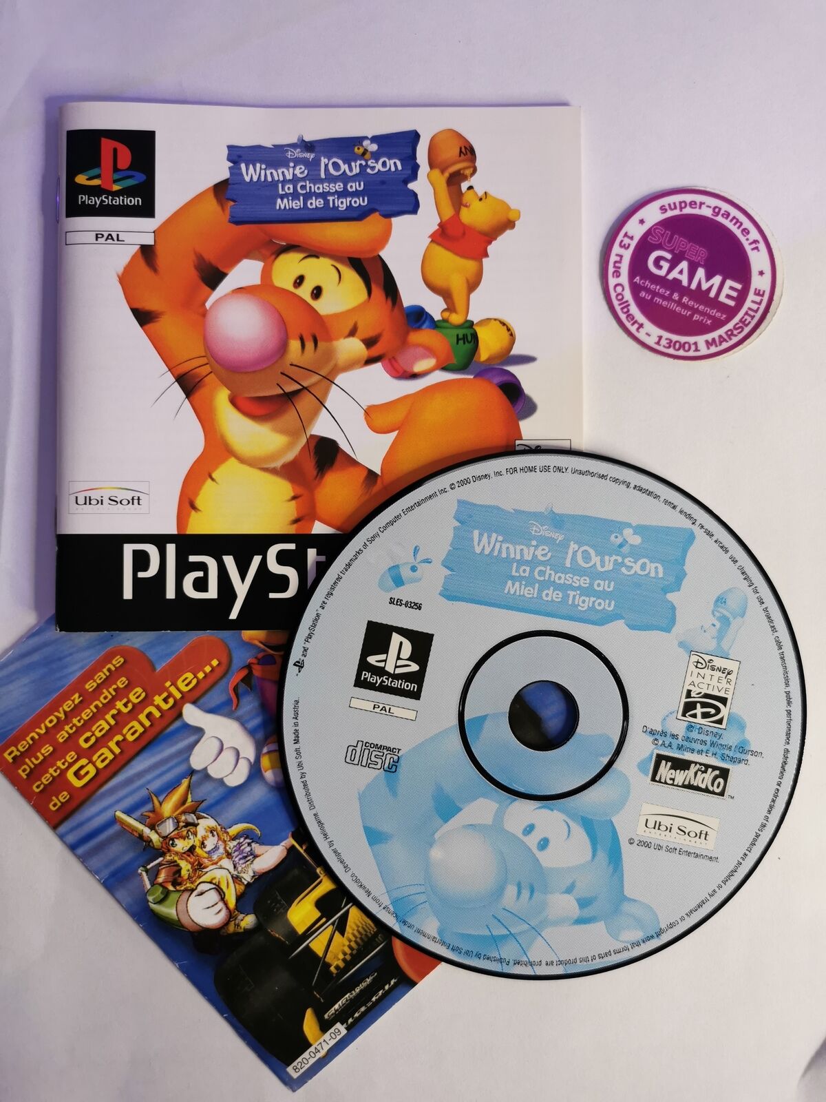 DISNEY WINNIE L'OURSON: LA CHASSE AU MIEL DE TIGROU  - PS1  #531