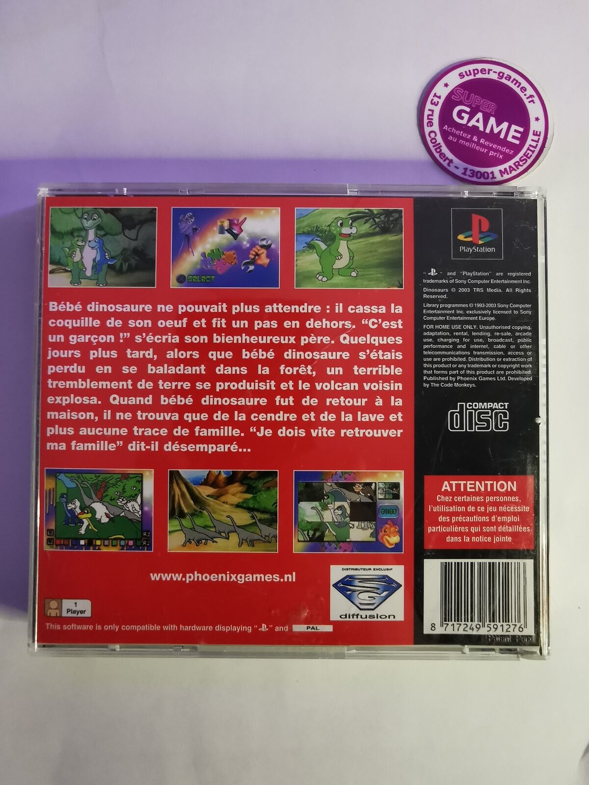 DINOSAURS - PS1  #532