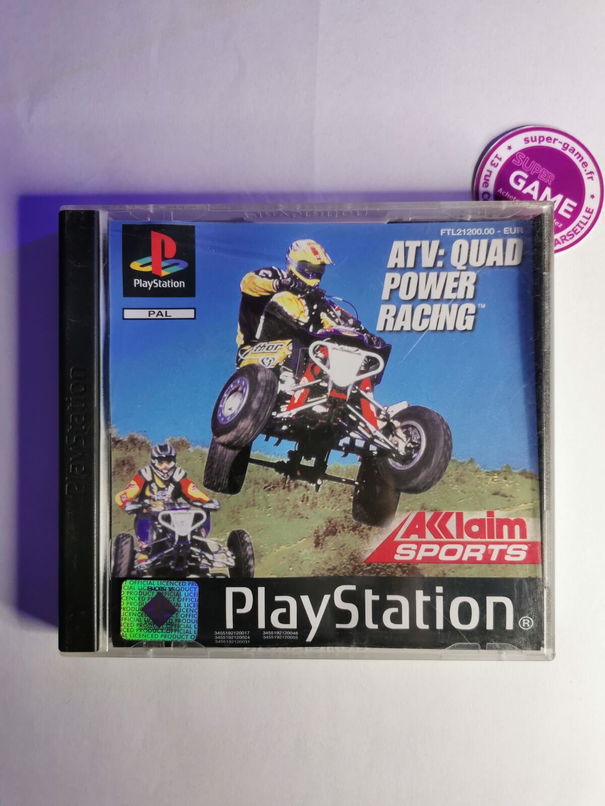 ATV: QUAD POWER RACING - PS1  #490