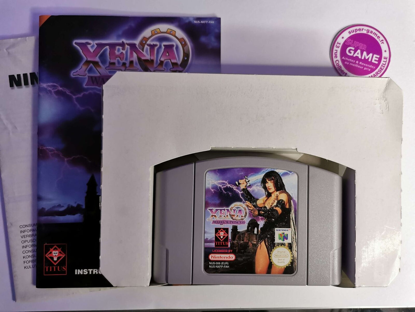 XENIA XARRIOR PRINCESS - N64  #233