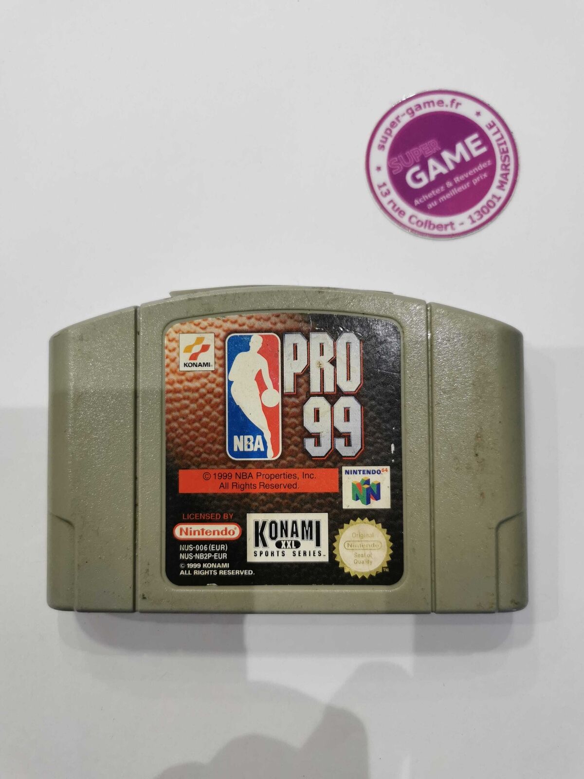 NBA PRO 99 - N64  #760
