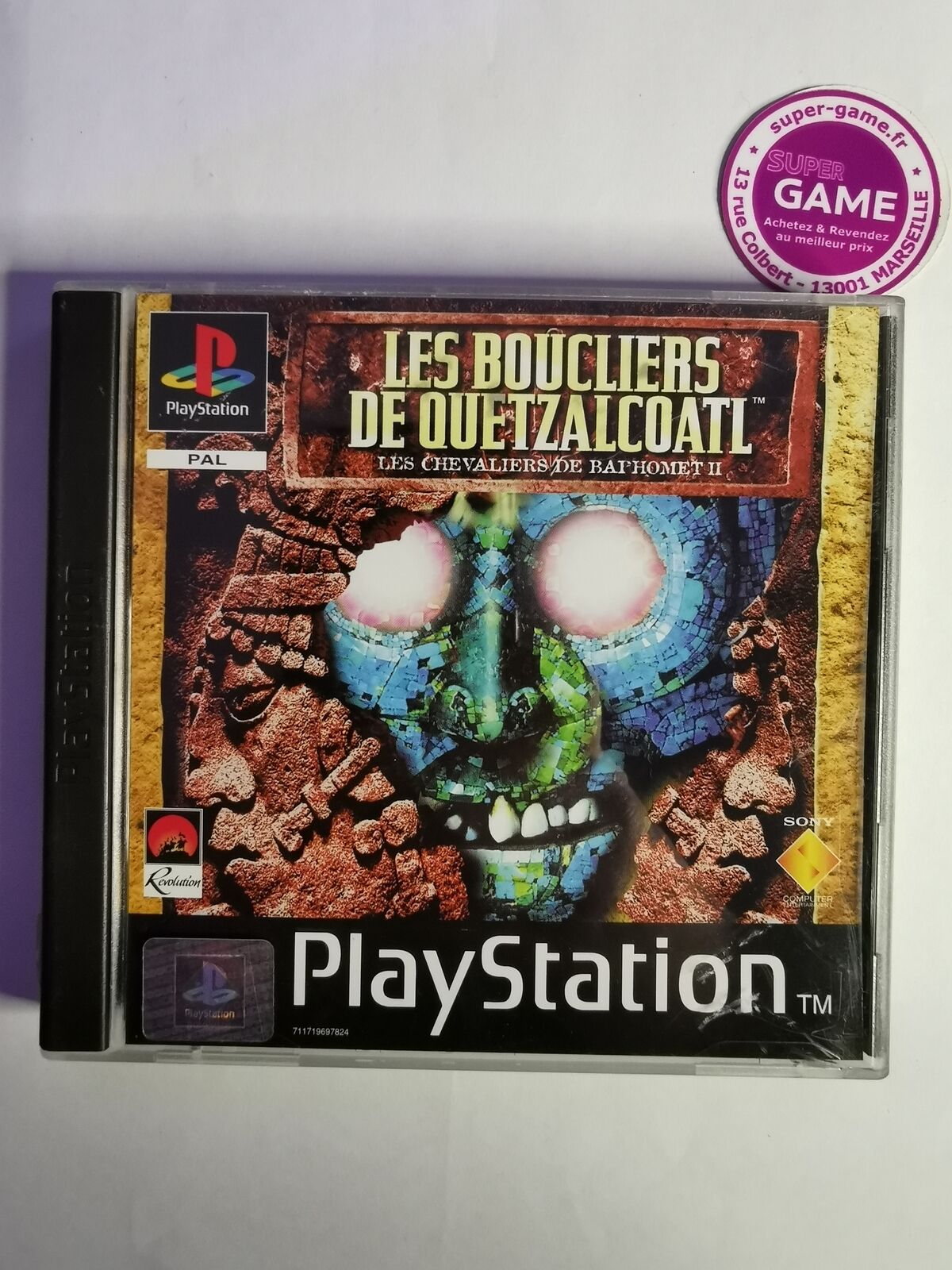 LES BOUCLIERS DE QUETZALCOATL - PS1  #586