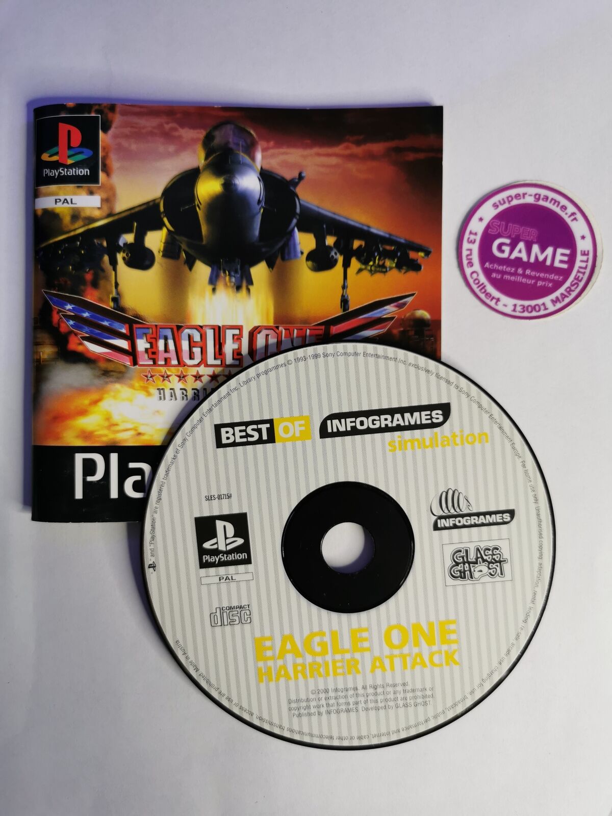 EAGLE ONE - HARRIER ATTACK - PS1  #537