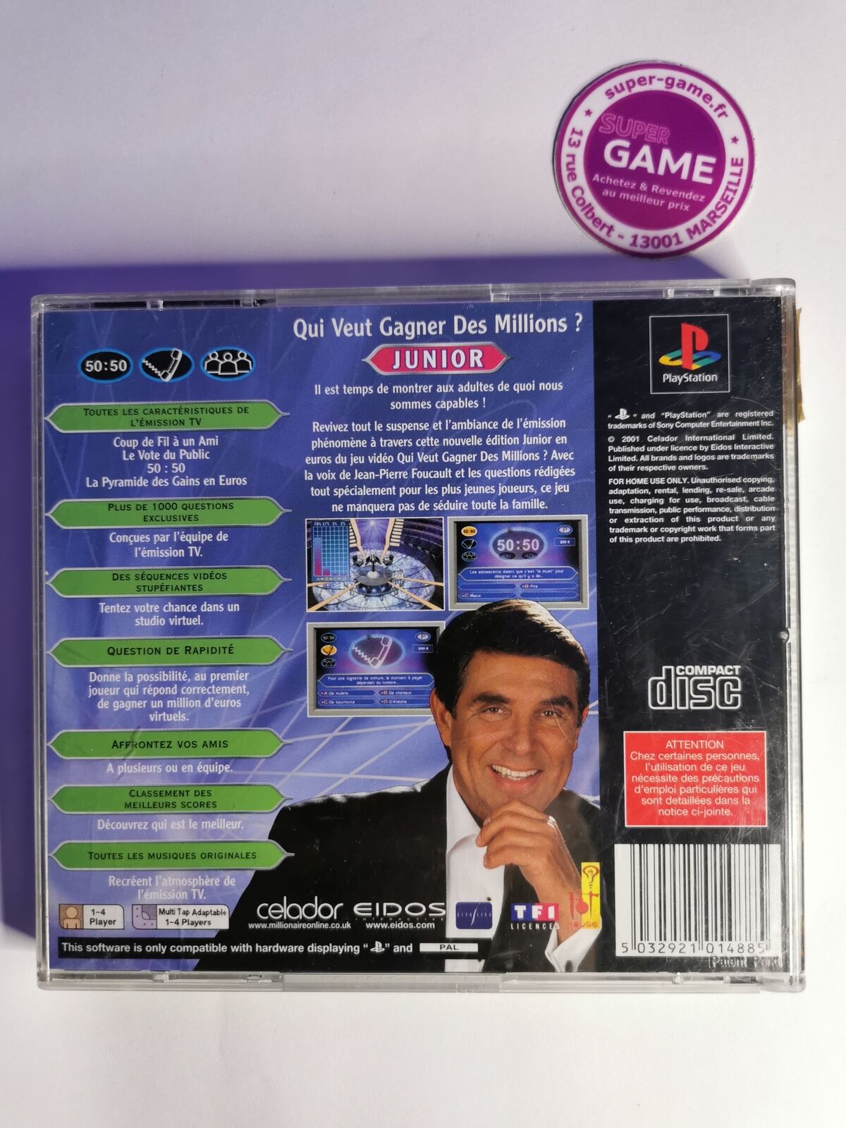 QUI VEUT GAGNER DES MILLIONS ? JUNIOR  - PS1  #618