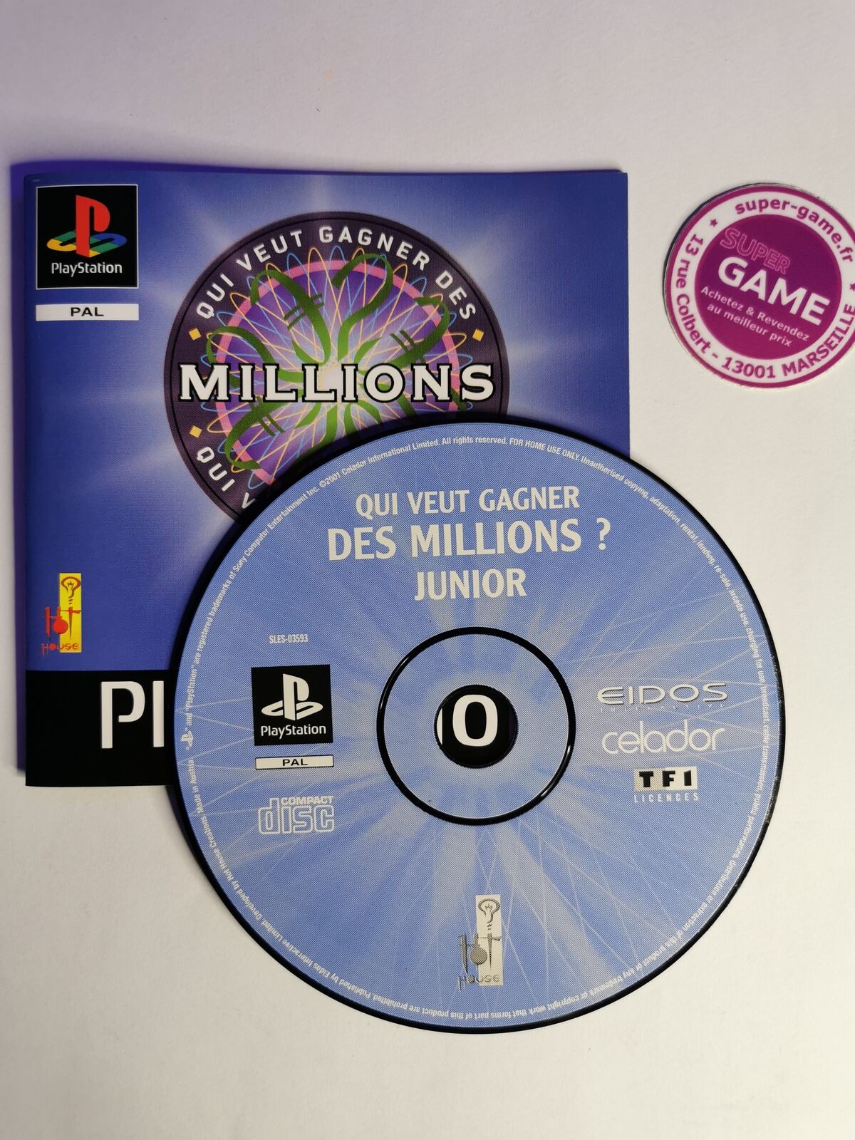 QUI VEUT GAGNER DES MILLIONS ? JUNIOR  - PS1  #619