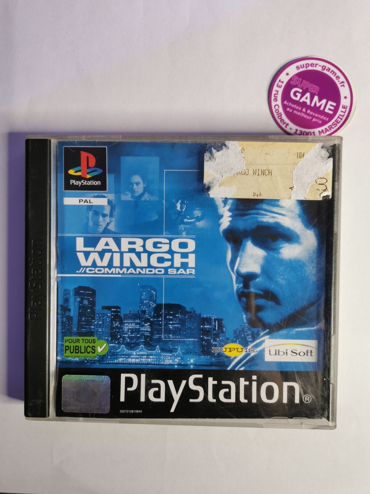 LARGO WINCH / COMMANDO SAR - PS1  #580