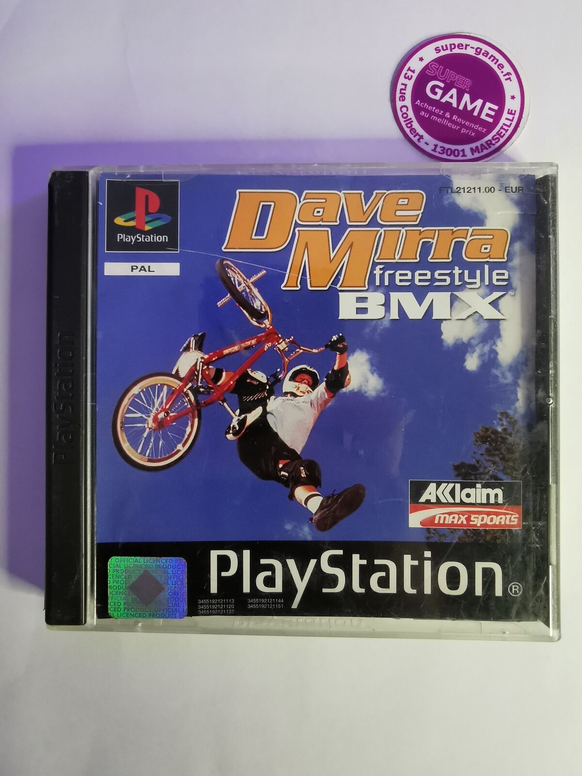 DAVE MIRRA FREESTYLE BMX - PS1  #513