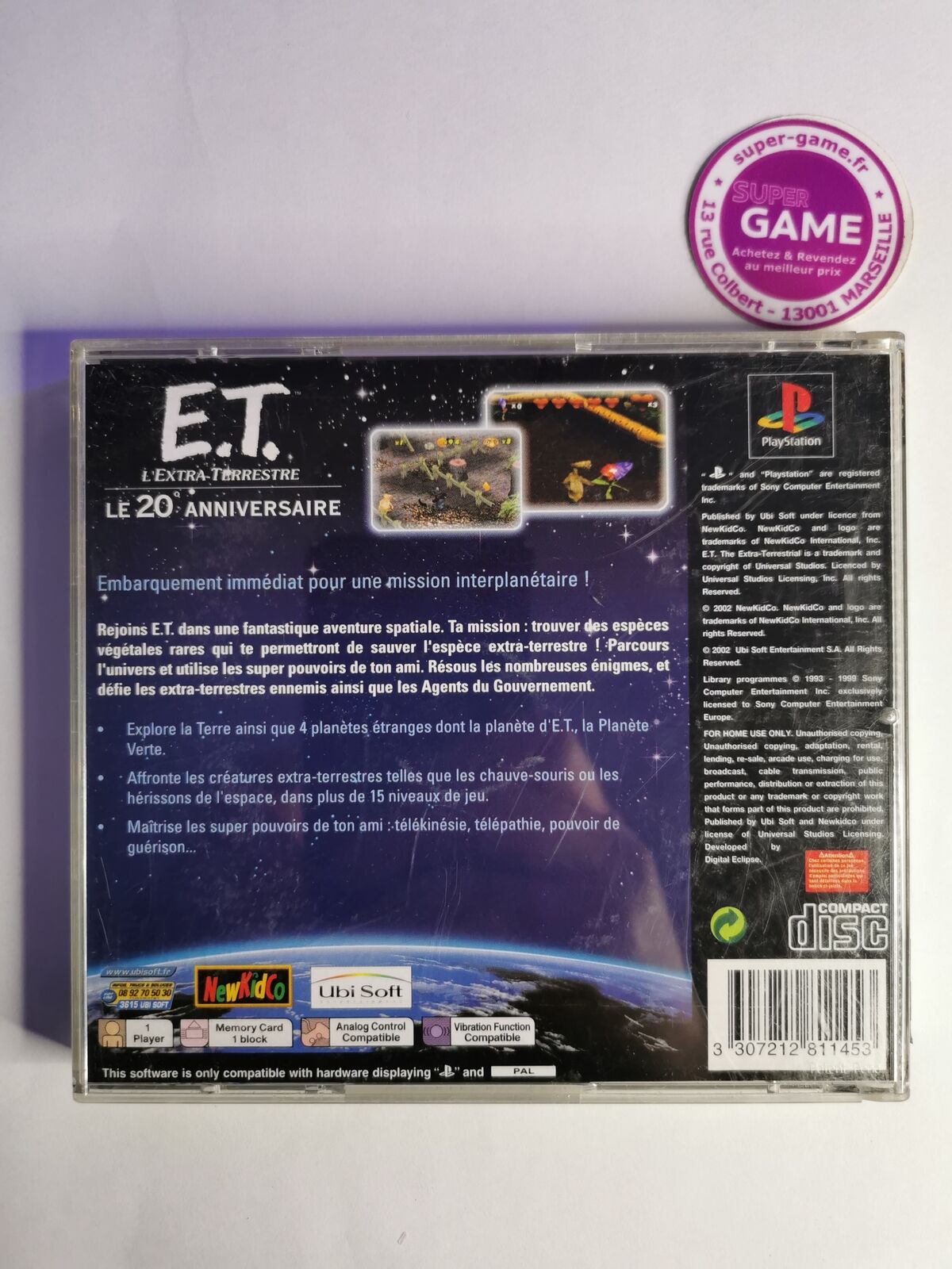 E.T. L'EXTRA-TERRESTRE - PS1  #539