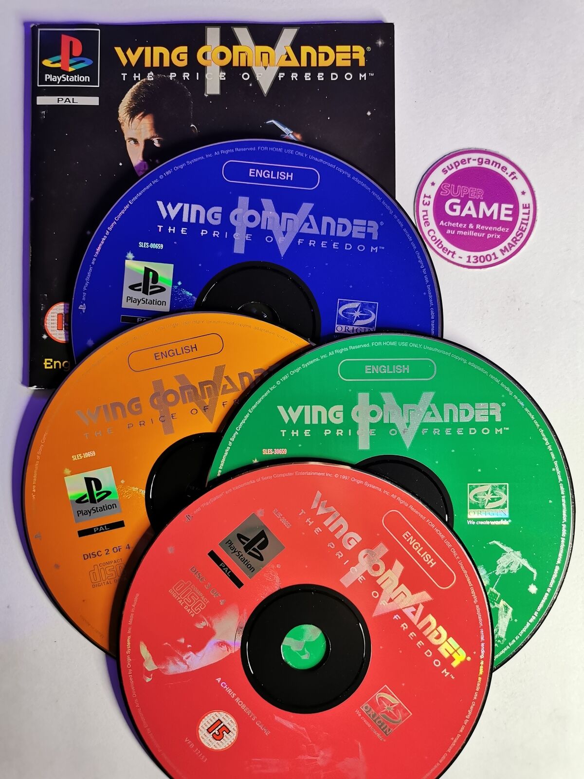 WING COMMANDER IV - PS1  #684