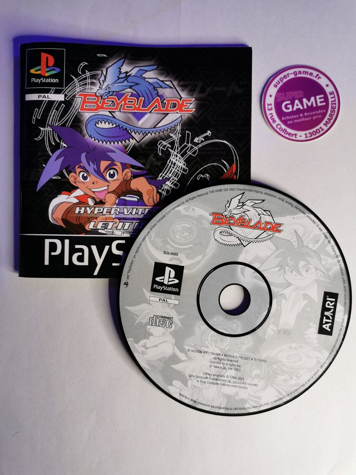 BEYBLADE - PS1  #493