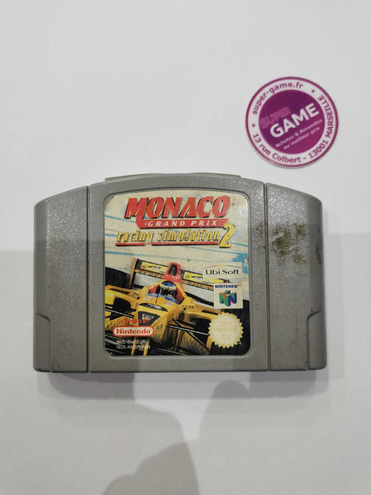 MONACO GP RACING SIMULTION 2 - N64  #752