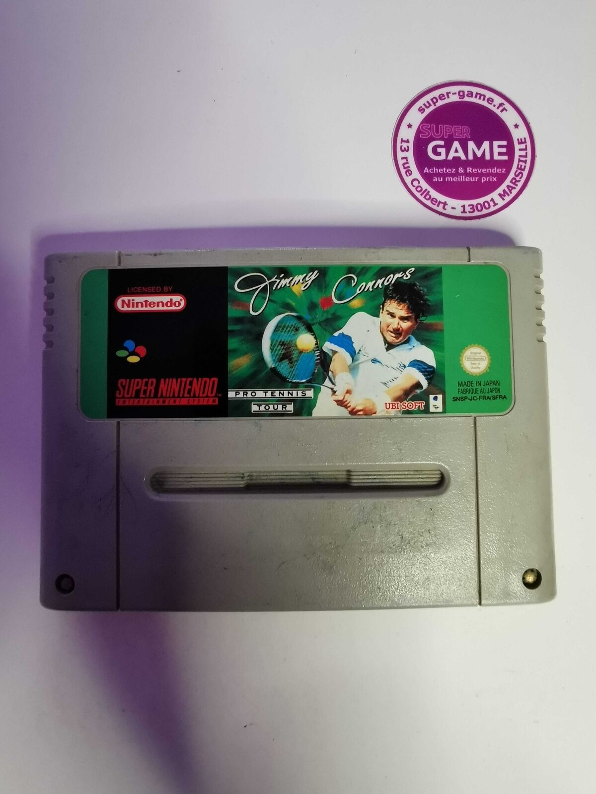 JIMMY CONNORS PRO TENNIS  - SNES  #867