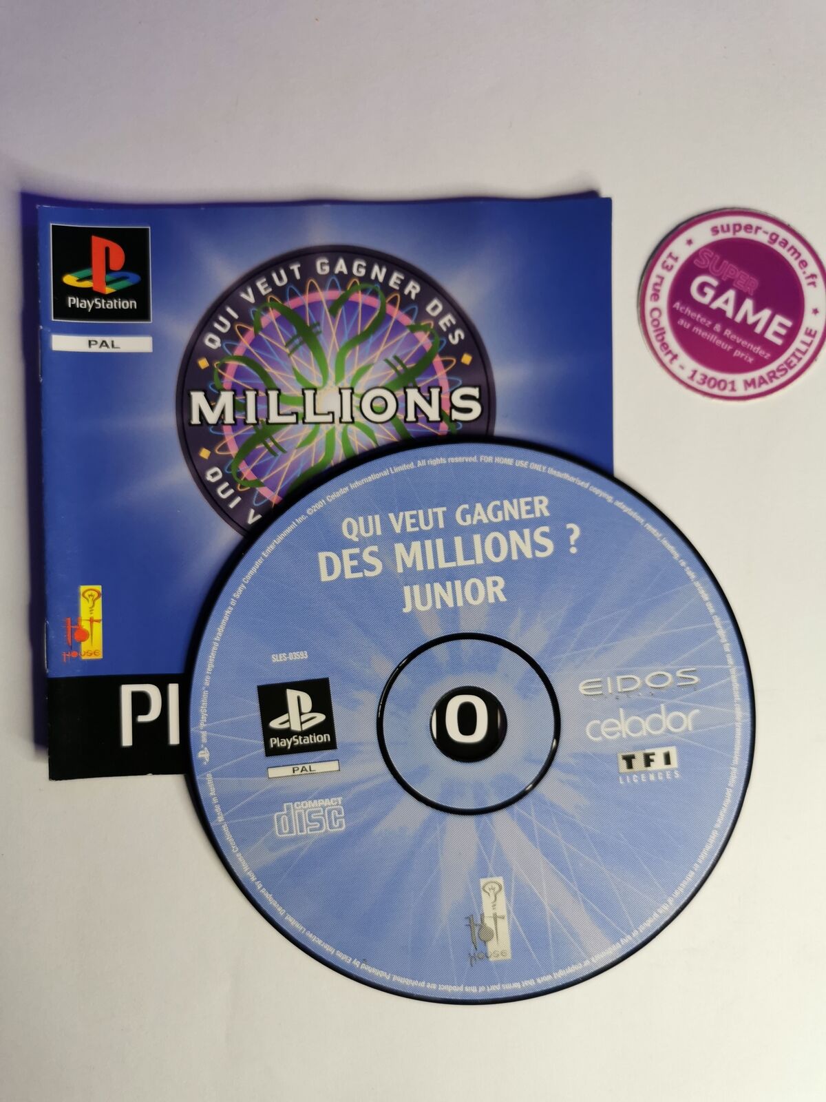 QUI VEUT GAGNER DES MILLIONS ? JUNIOR  - PS1  #618