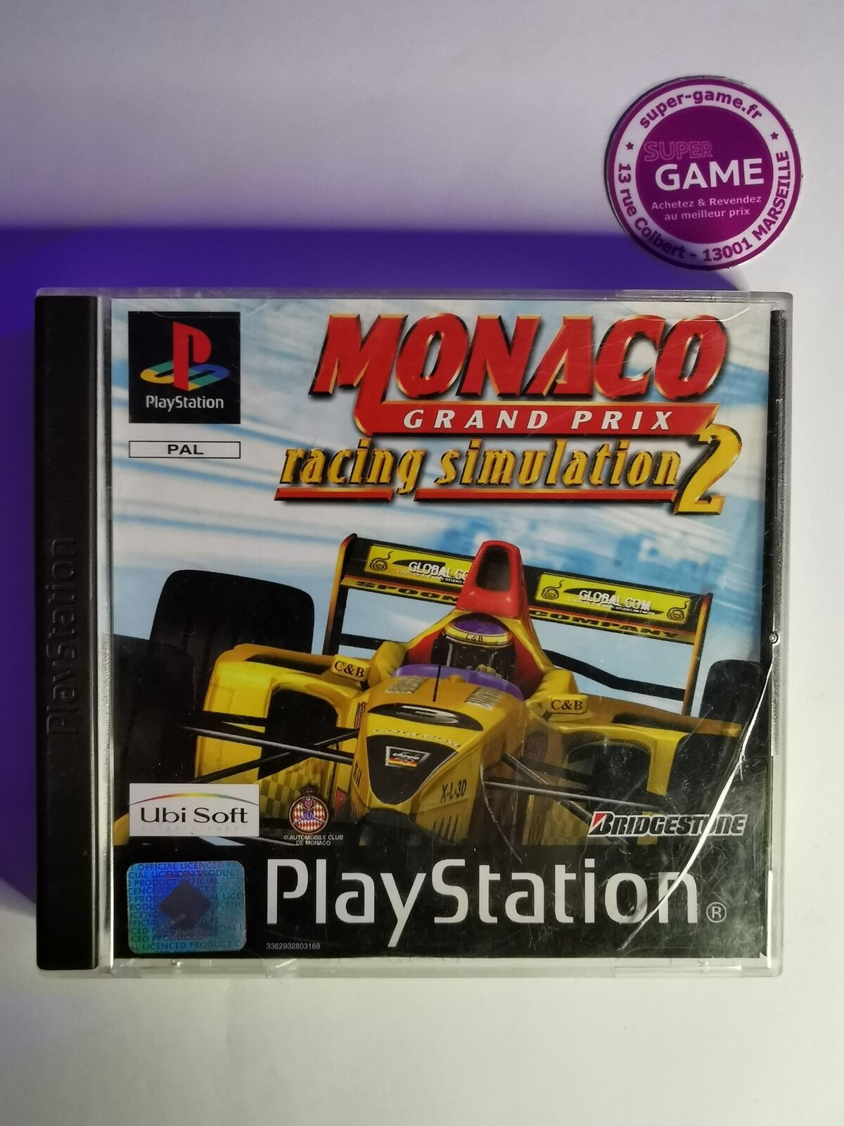 MONACO GRAND PRIX RACING SIMULATION - PS1  #599