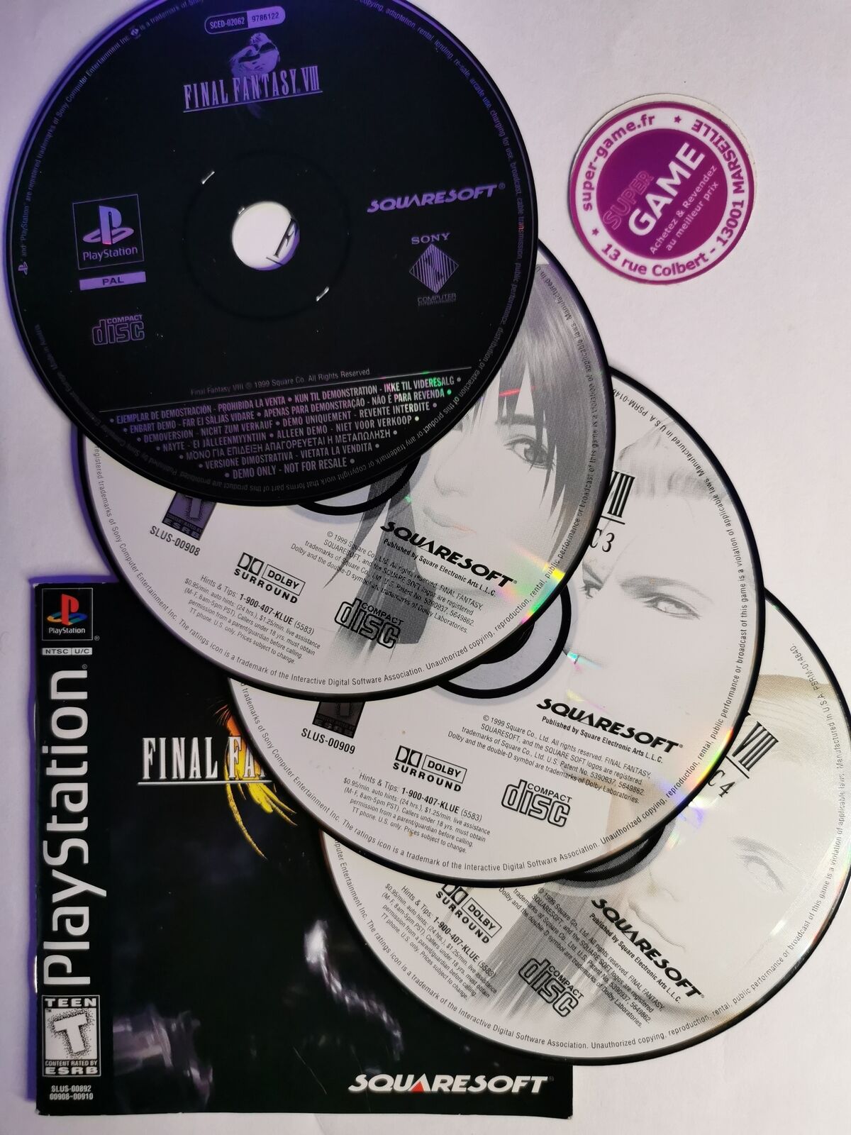 FINAL FANTASY VIII - PS1  #550