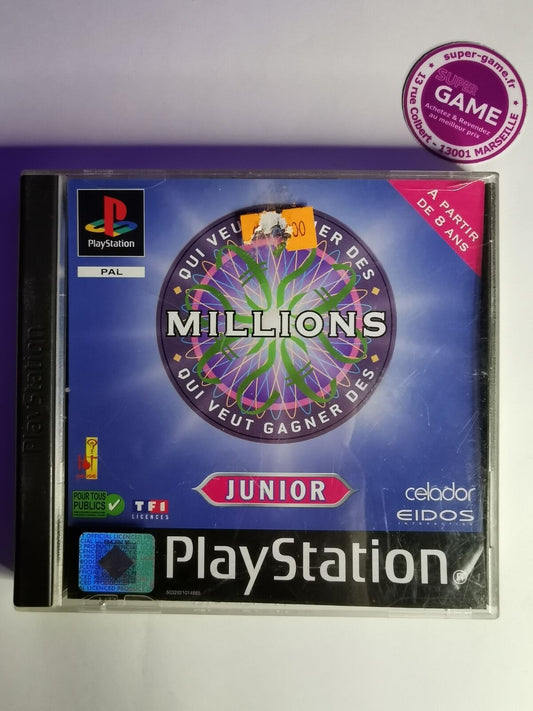 QUI VEUT GAGNER DES MILLIONS ? JUNIOR  - PS1  #619