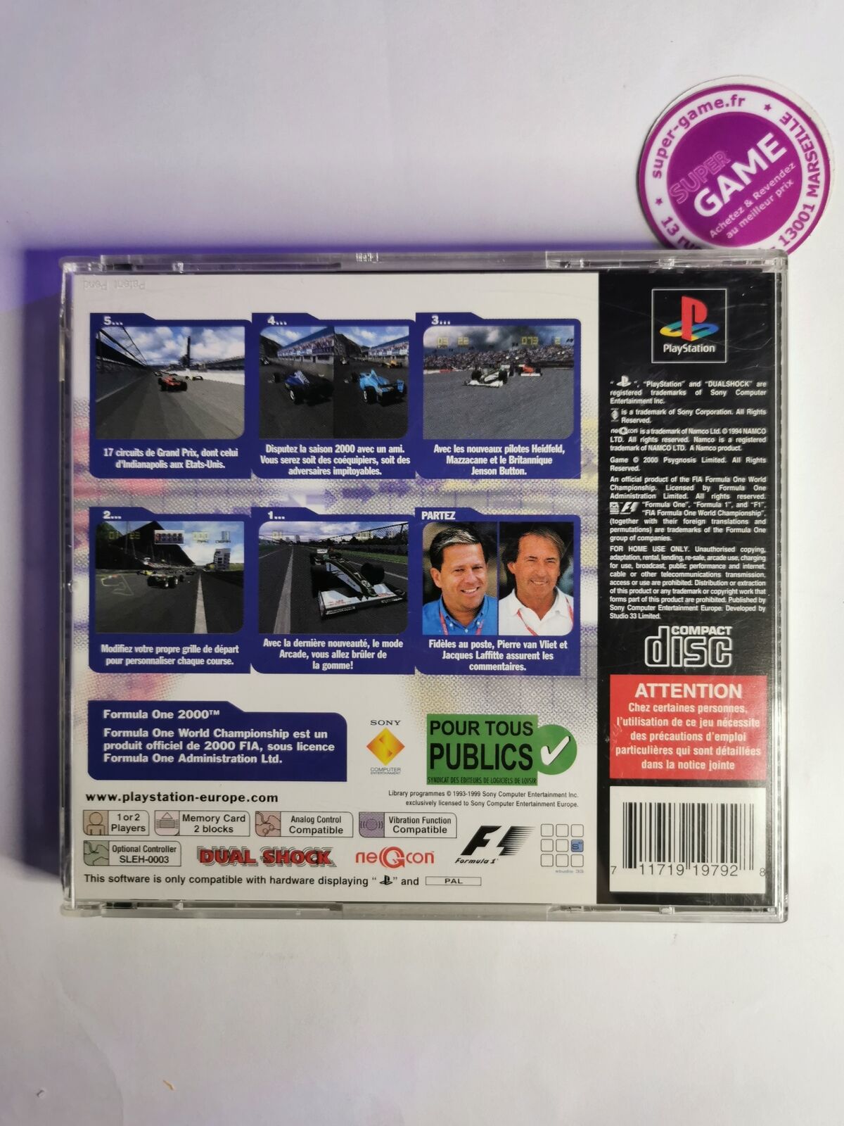 FORMULA ONE 2000 - PS1  #558