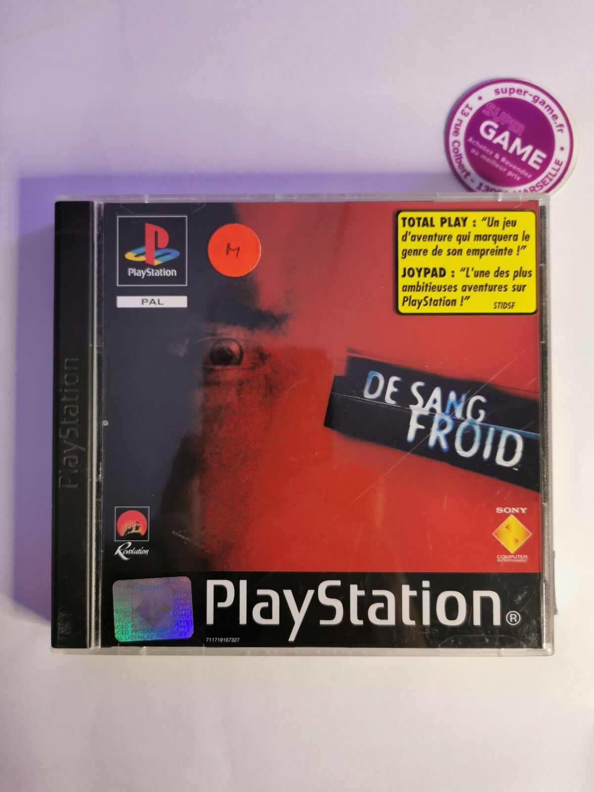 DE SANG FROID - PS1  #514