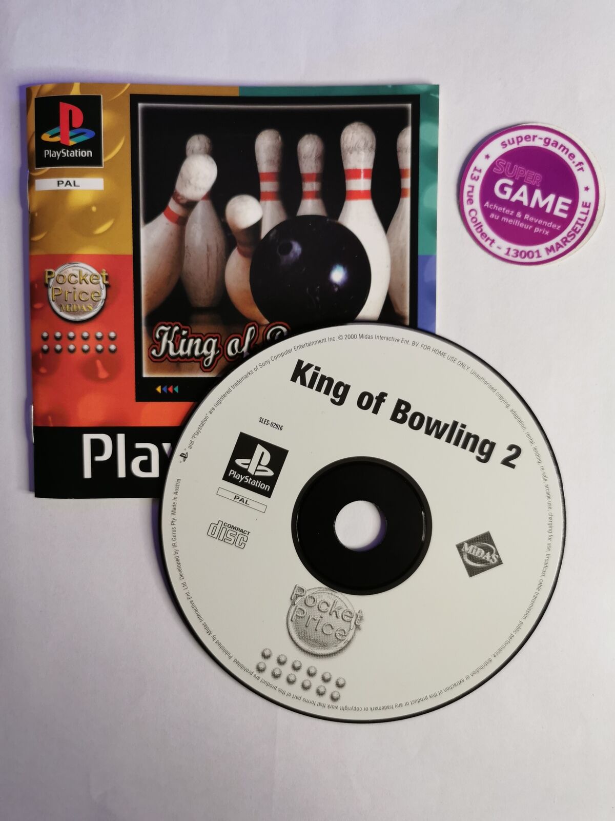 KING OF BOWLING 2 - PS1  #578