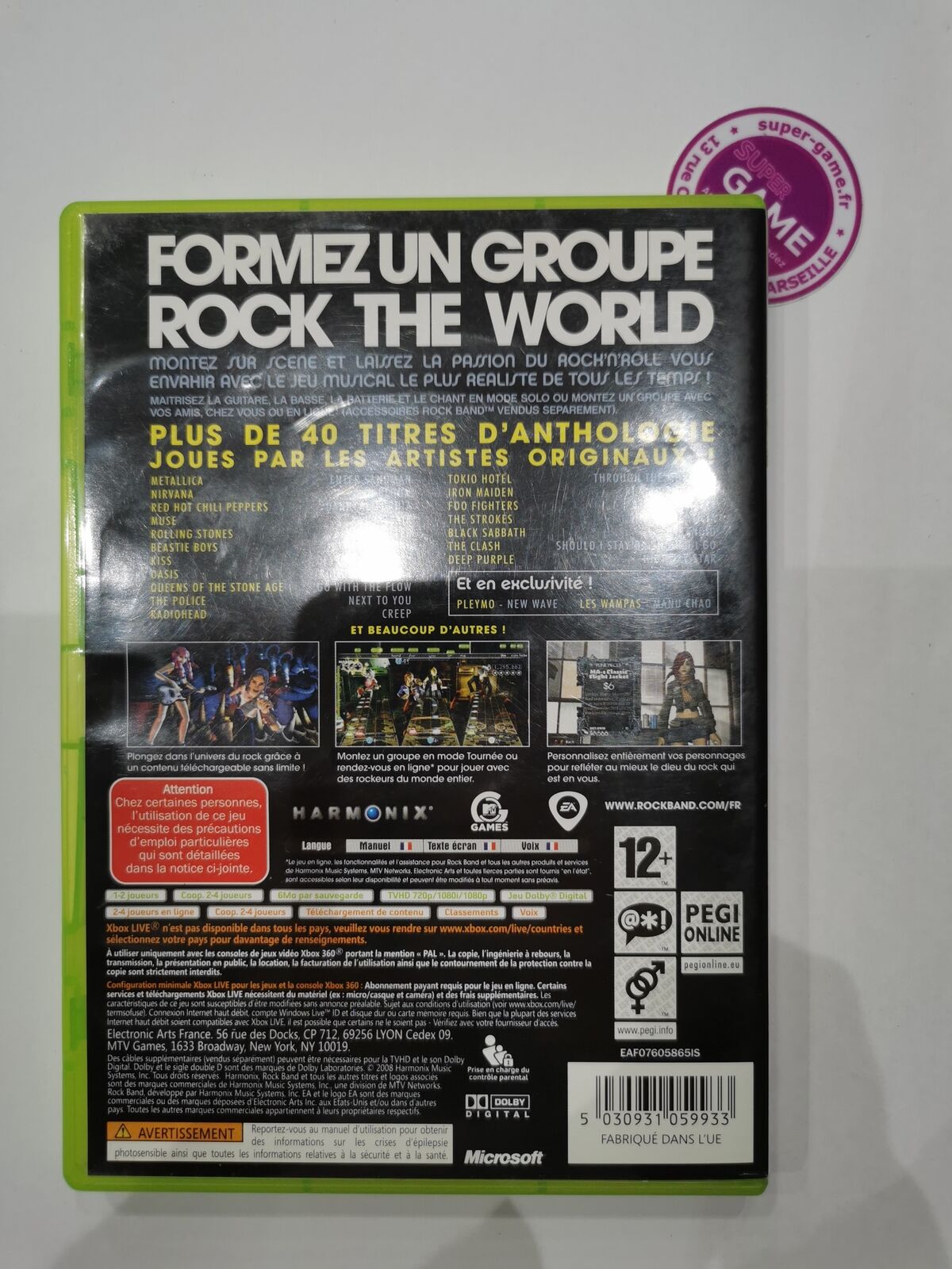 ROCK BAND - XBOX 360  #92