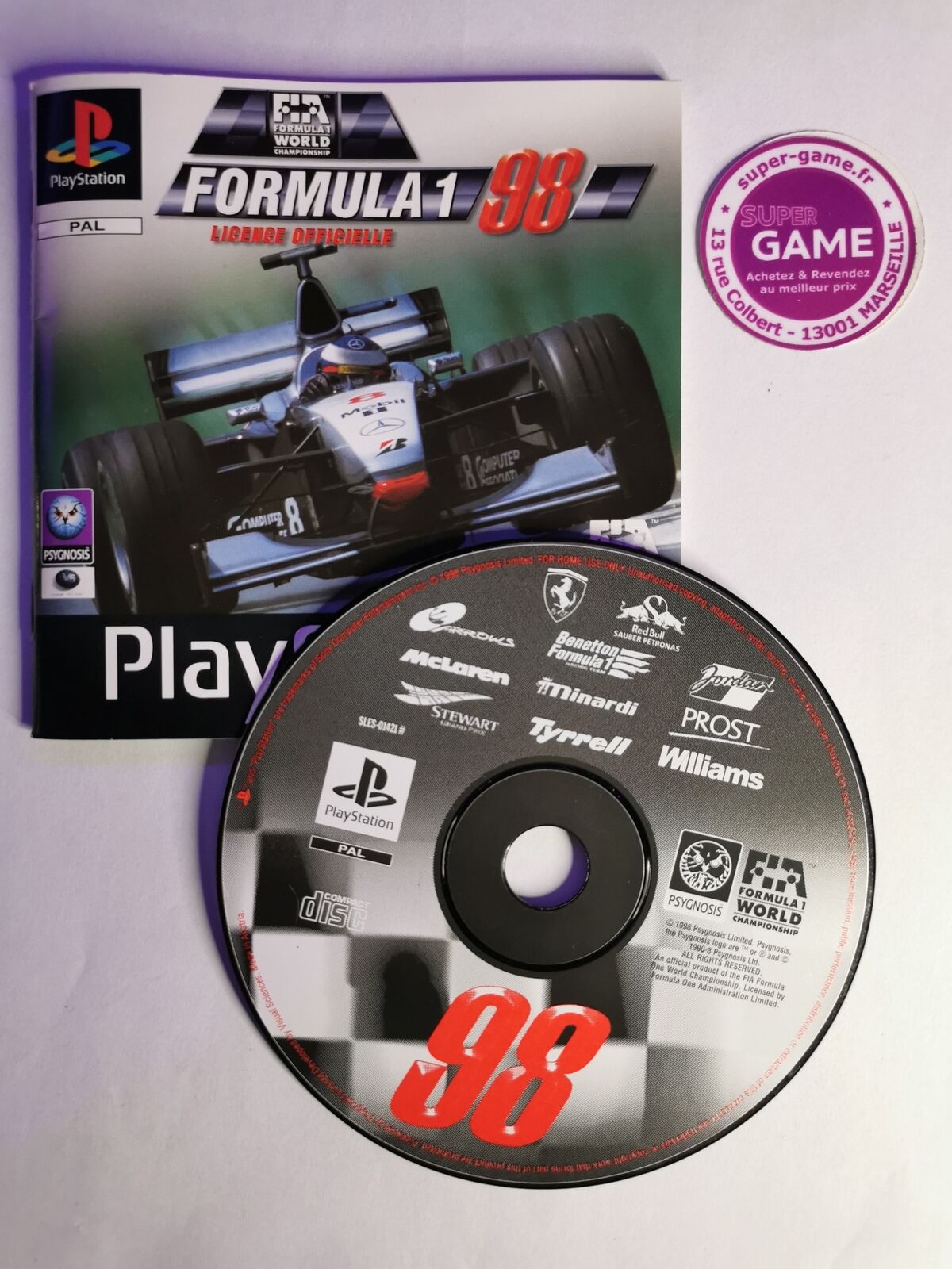 FORMULA 1 98 - PS1  #554