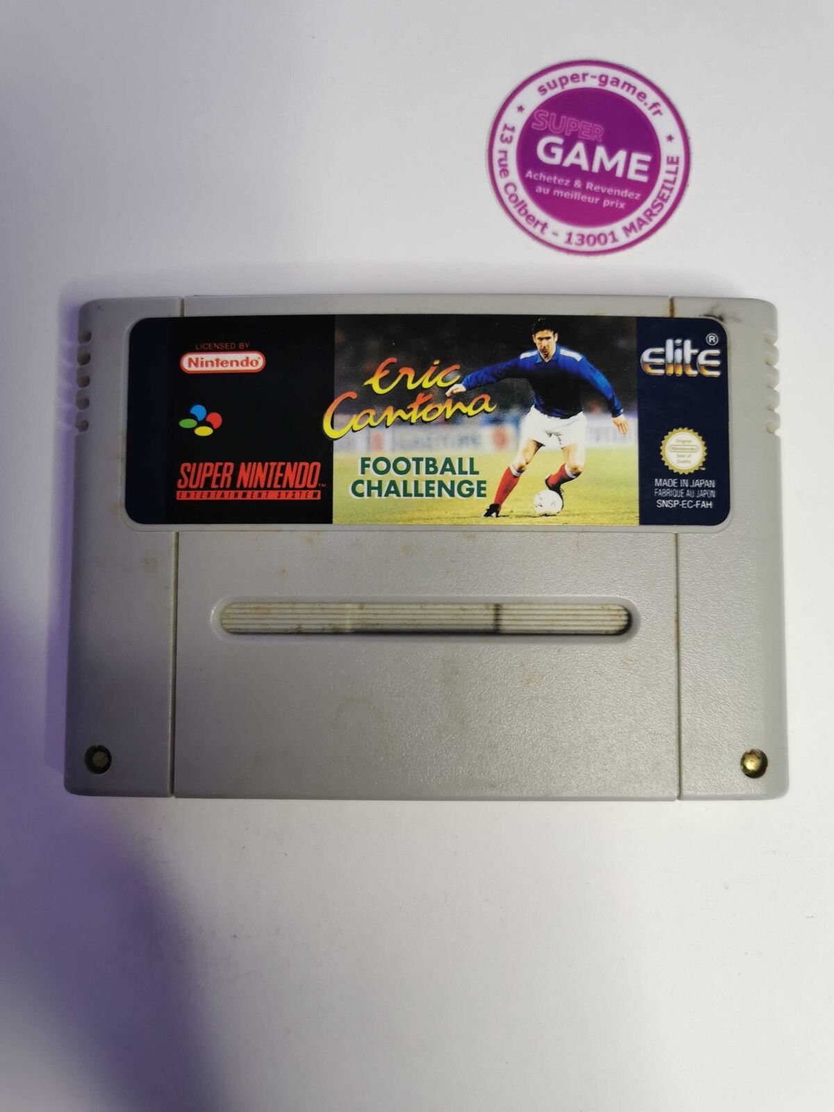 ERIC CANTONA - SNES  #850