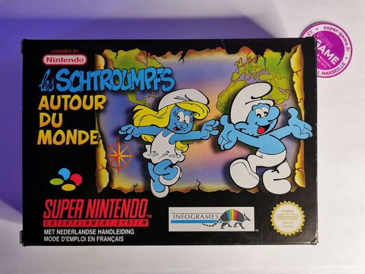 Les Schtroumpfs Autour du Monde - SNES  #204