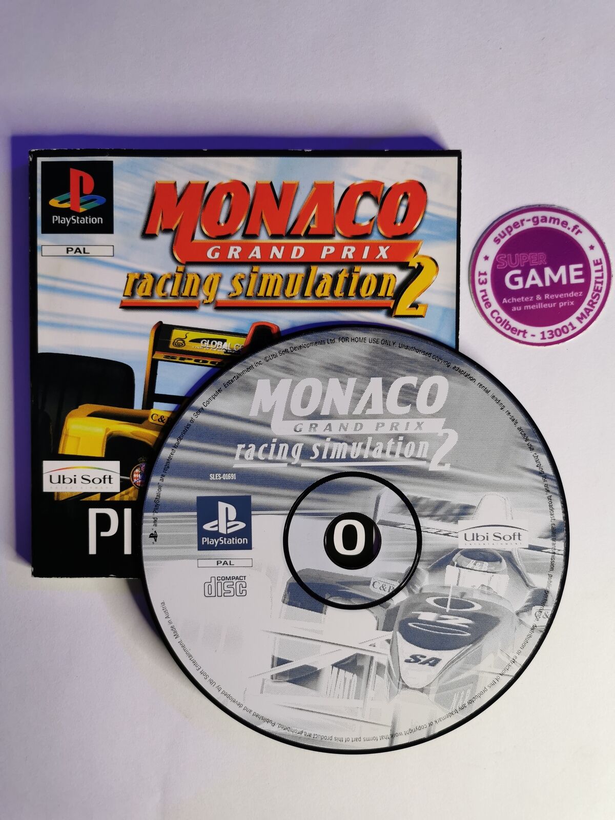 MONACO GRAND PRIX RACING SIMULATION - PS1  #599