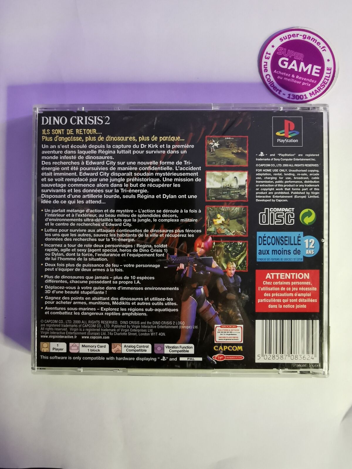 DINO CRISIS 2 - PS1  #533