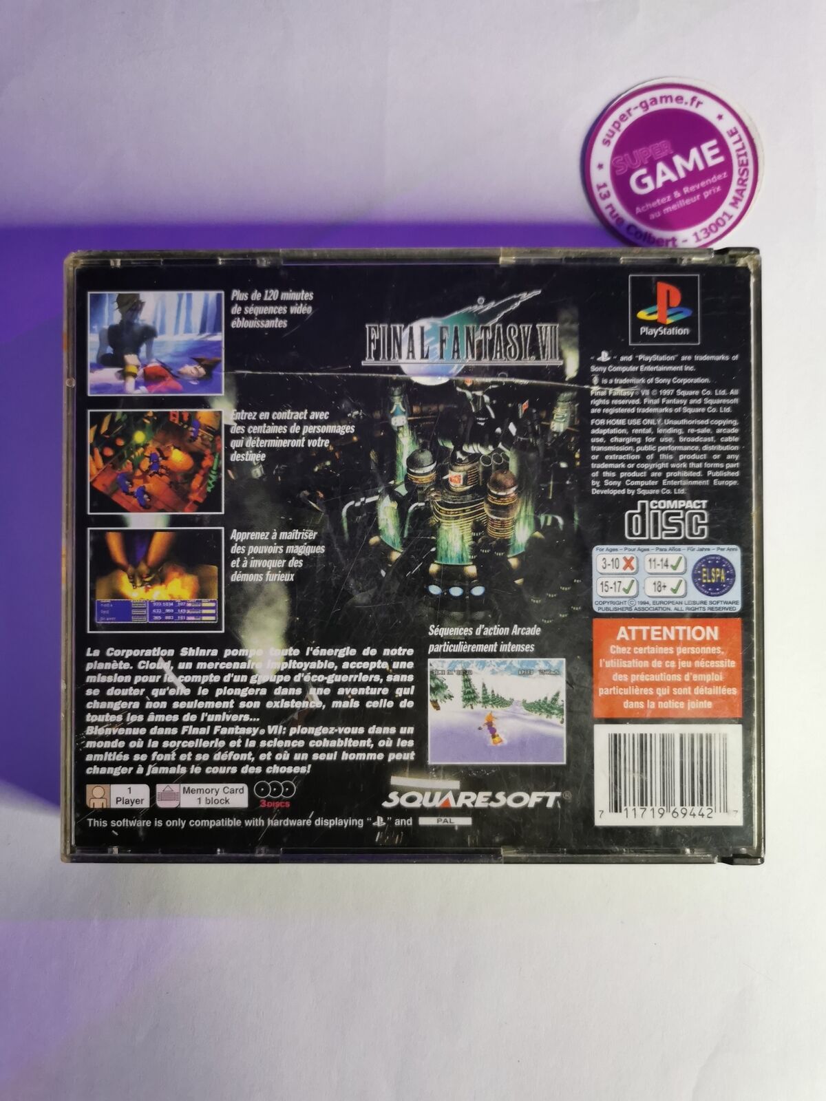 FINAL FANTASY VII - PS1  #542