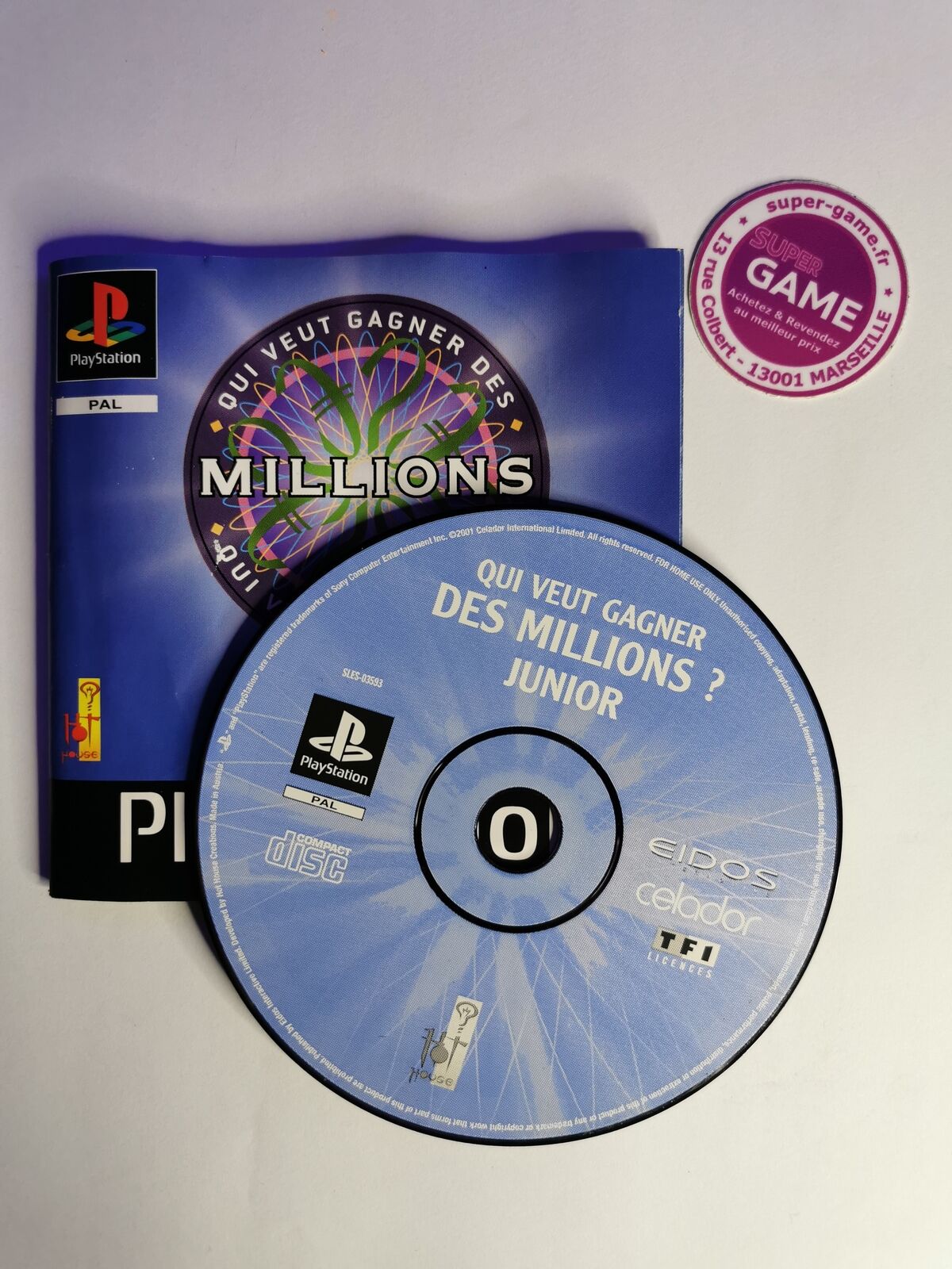 QUI VEUT GAGNER DES MILLIONS ? JUNIOR  - PS1  #620