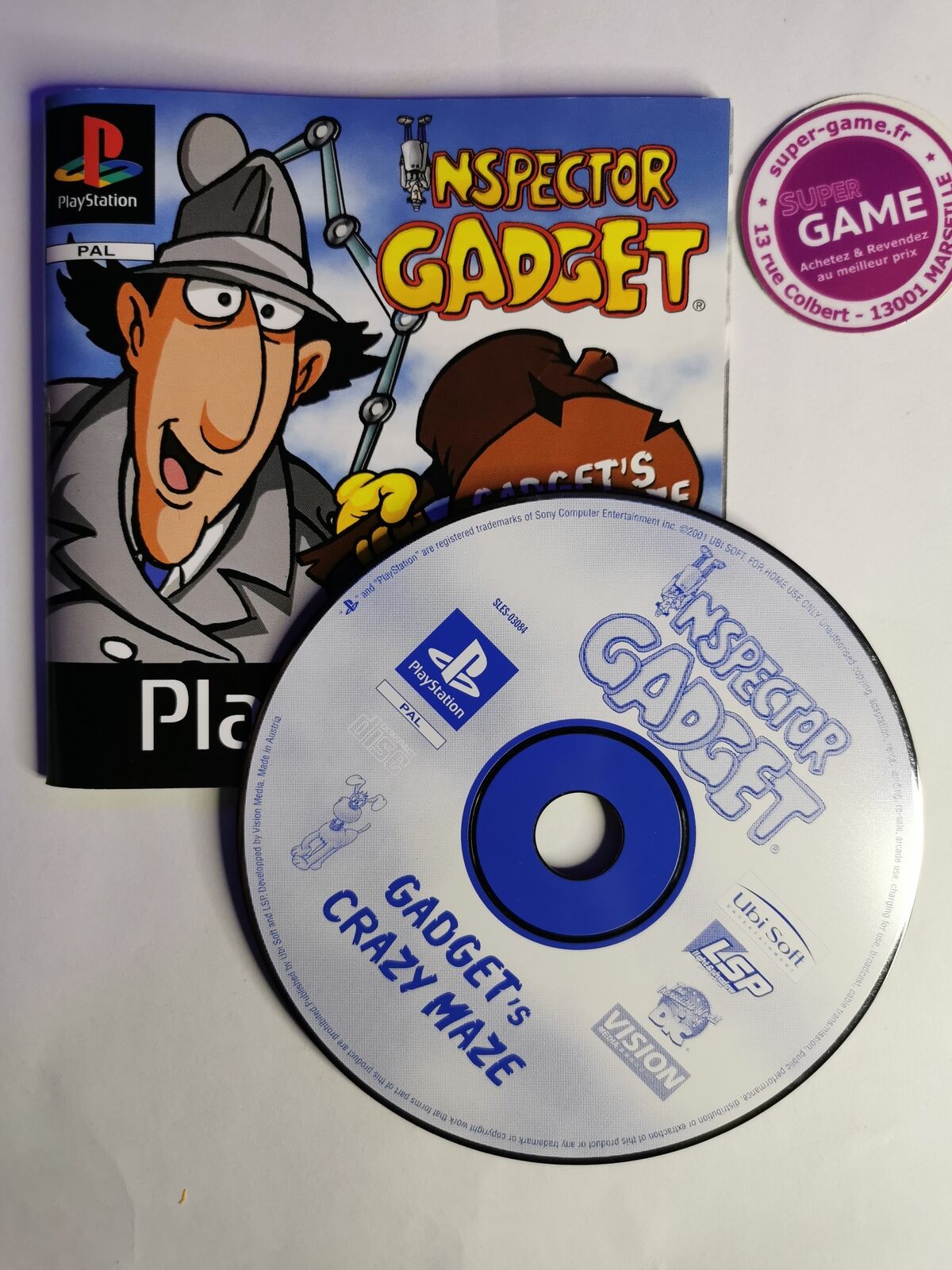 INSPECTEUR GADGET, PANIQUE DANS LE LABYRINTHE - PS1  #569