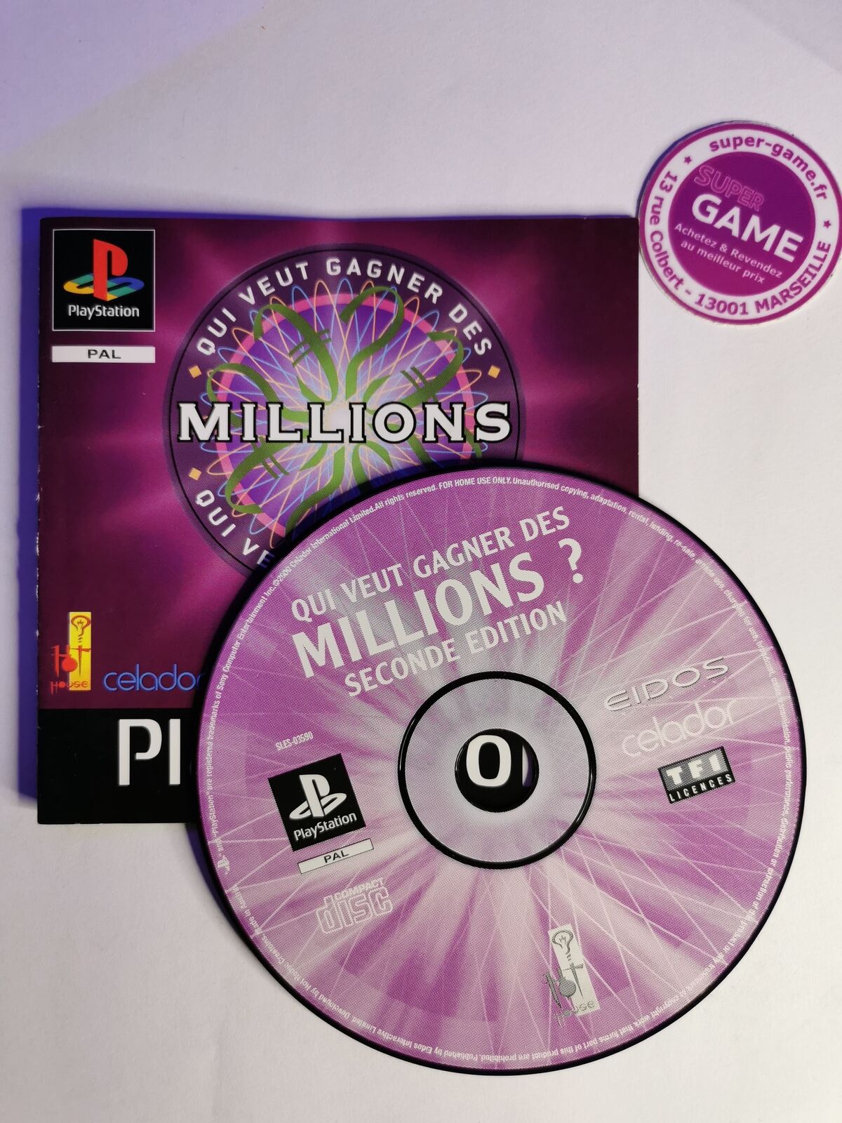 QUI VEUT GAGNER DES MILLIONS ? SECONDE EDITION - PS1  #622