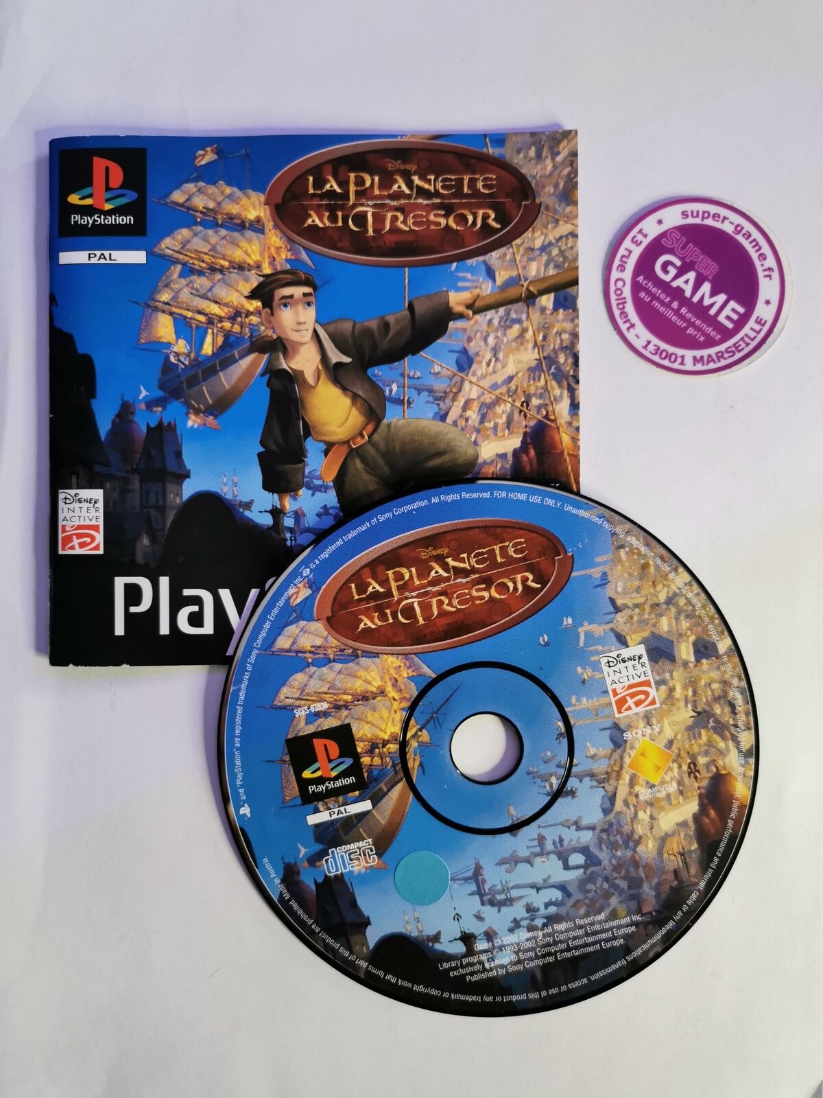 DISNEY LA PLANÈTE AU TRÉSOR - PS1  #527