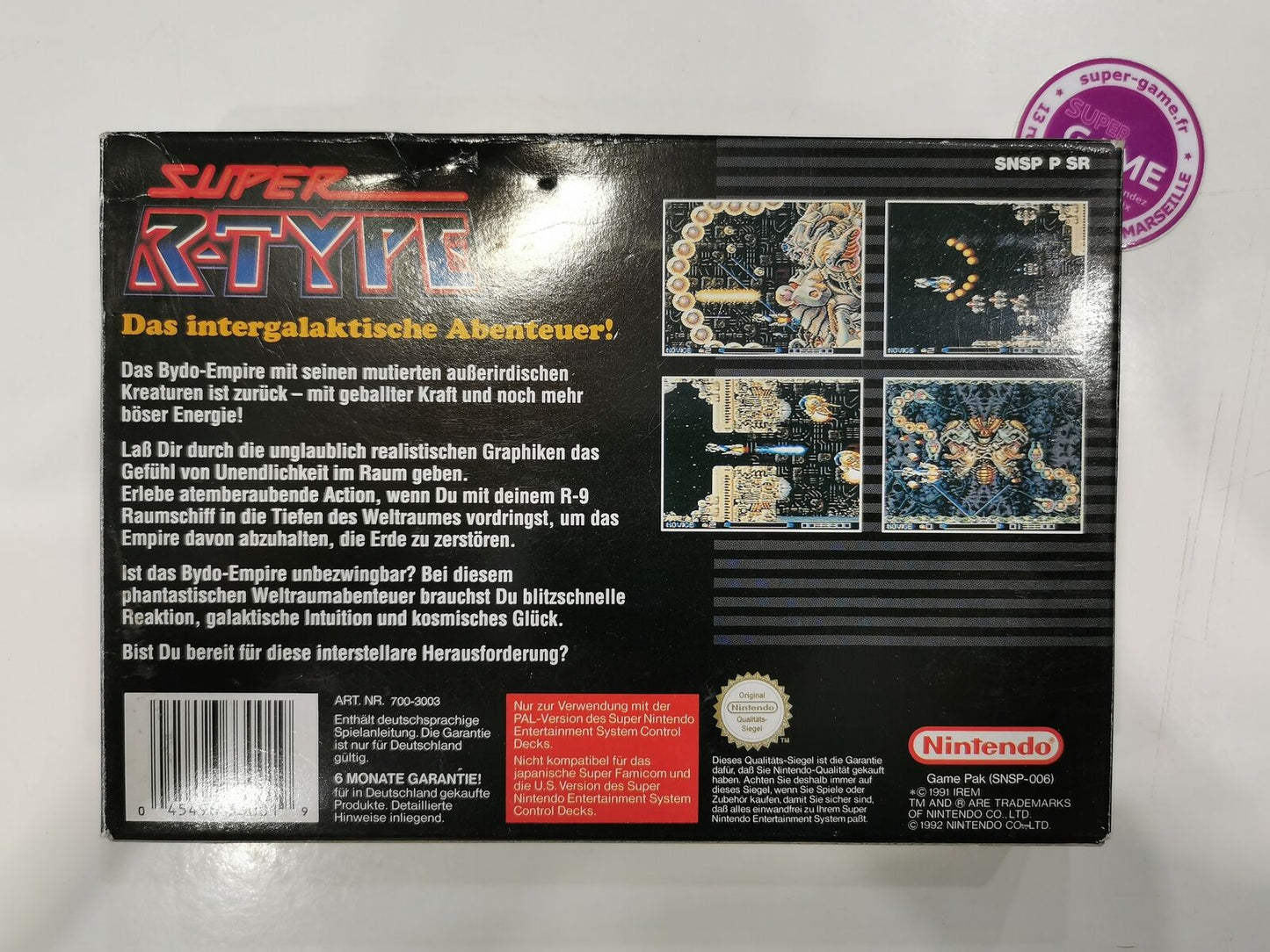 SUPER R-TYPE - SNES  #53