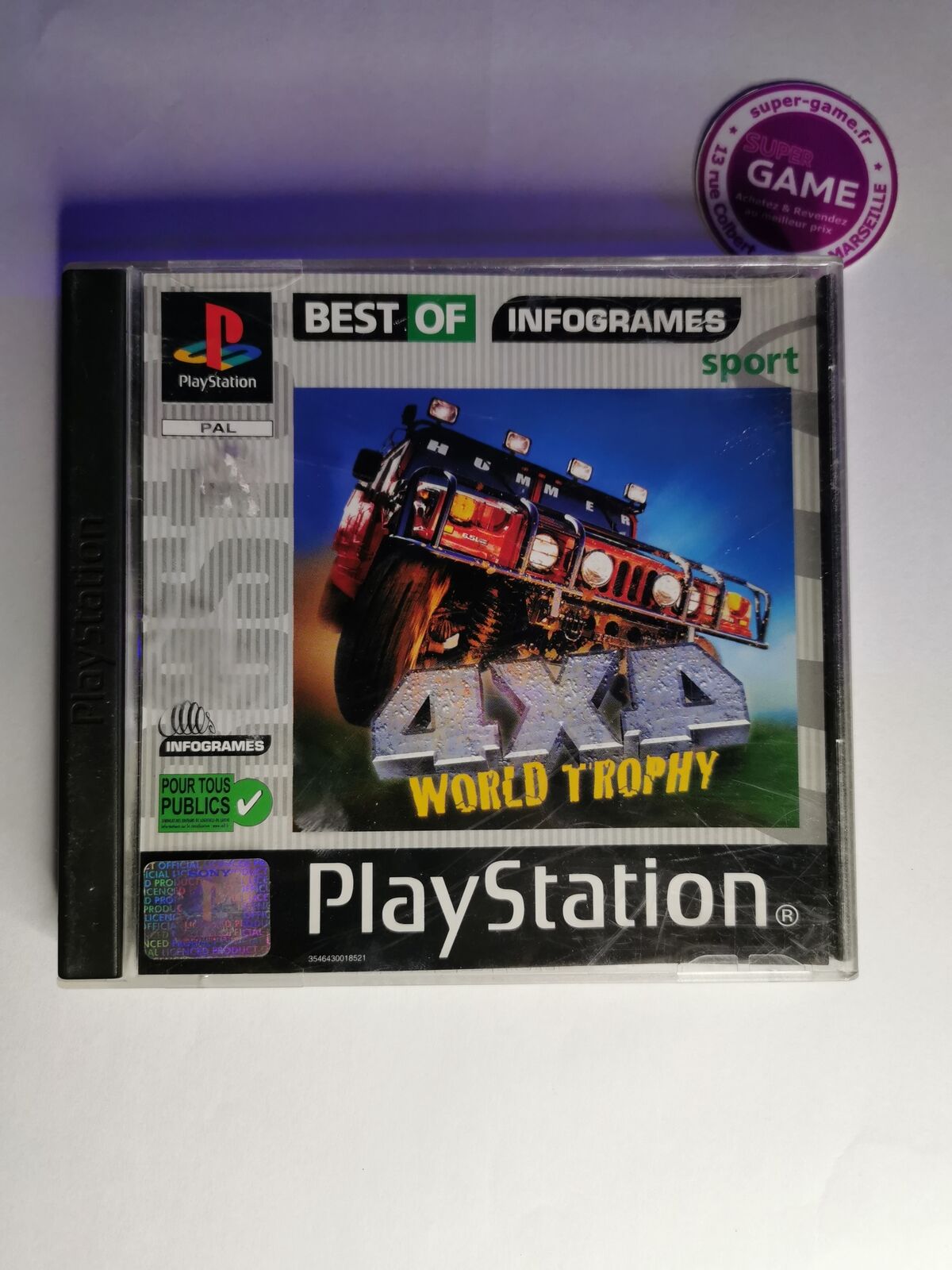 4X4 WORLD TROPHY - PS1  #480