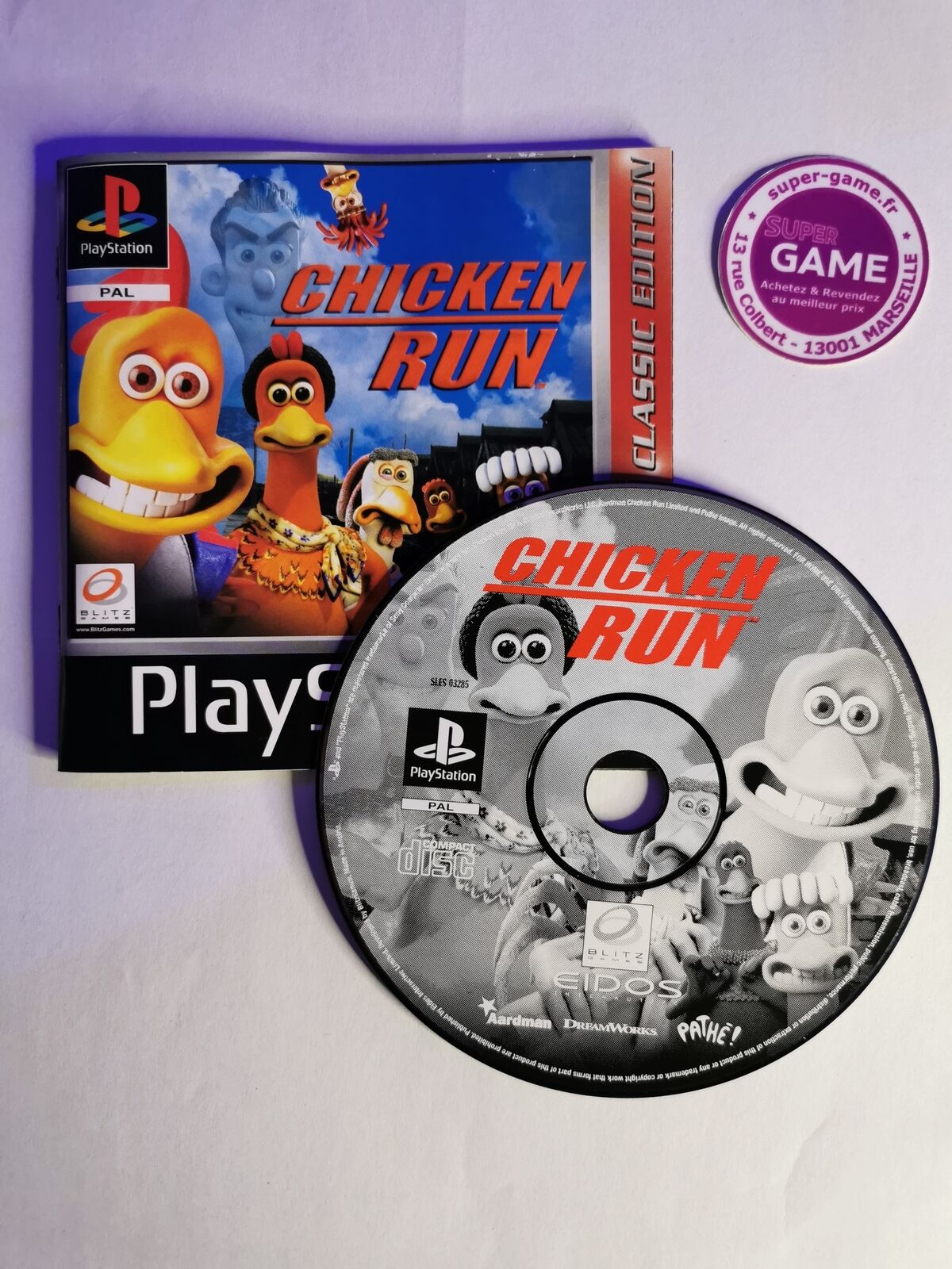 CHICKEN RUN - PS1  #506