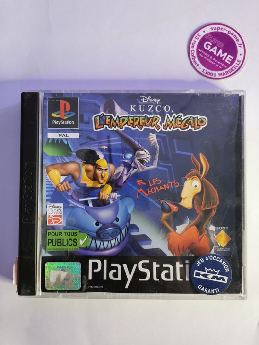 DISNEY KUZCO, L'EMPEREUR MEGALO - PS1  #526